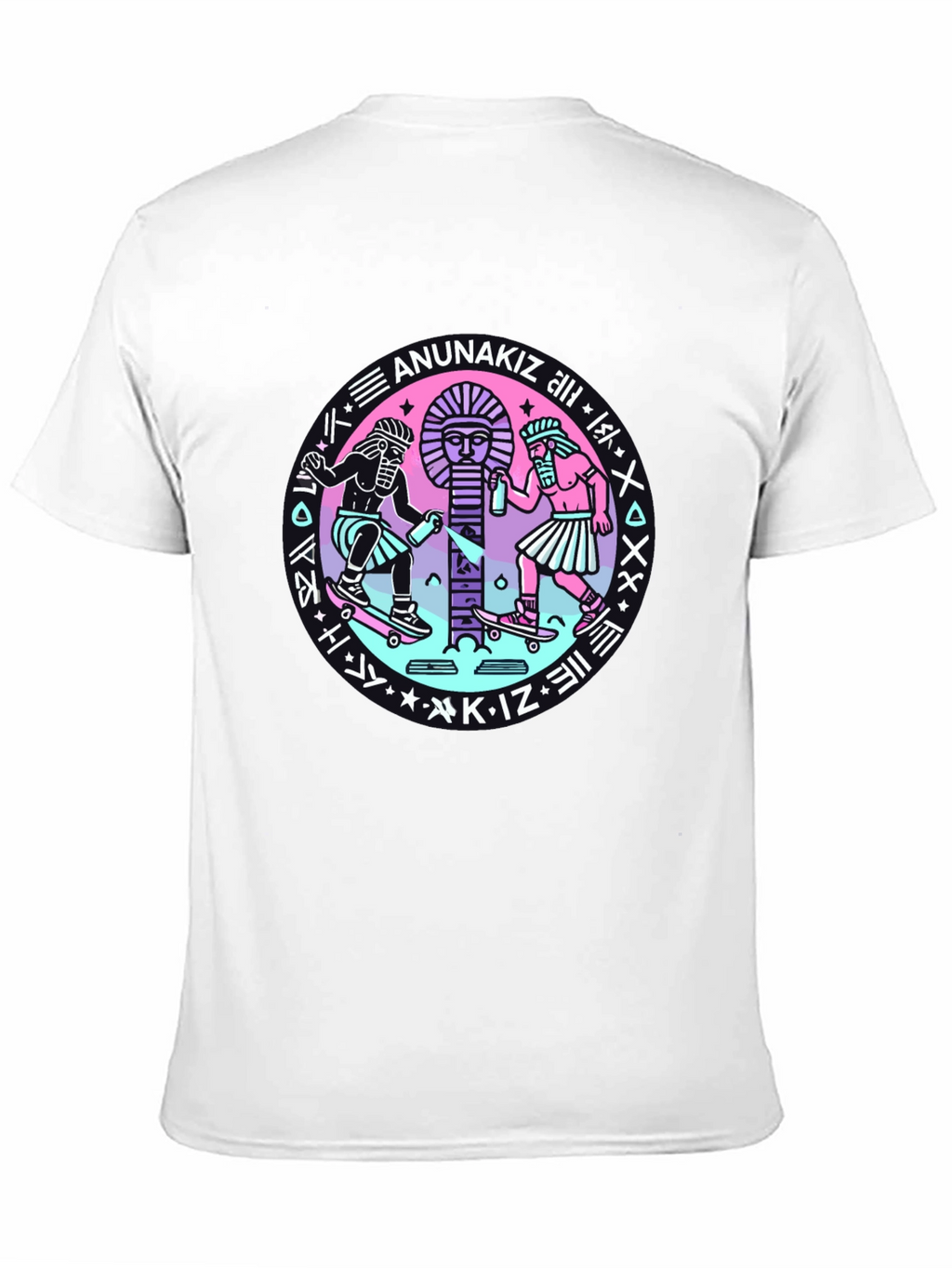 Anunakiz Graphic Tee - Black