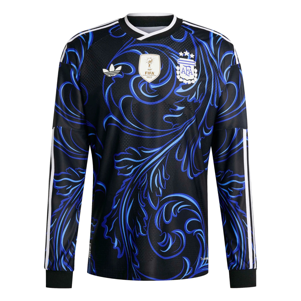 2026 Argentina Men's Authentic Away Long-Sleeve Soccer Jersey （Custom）