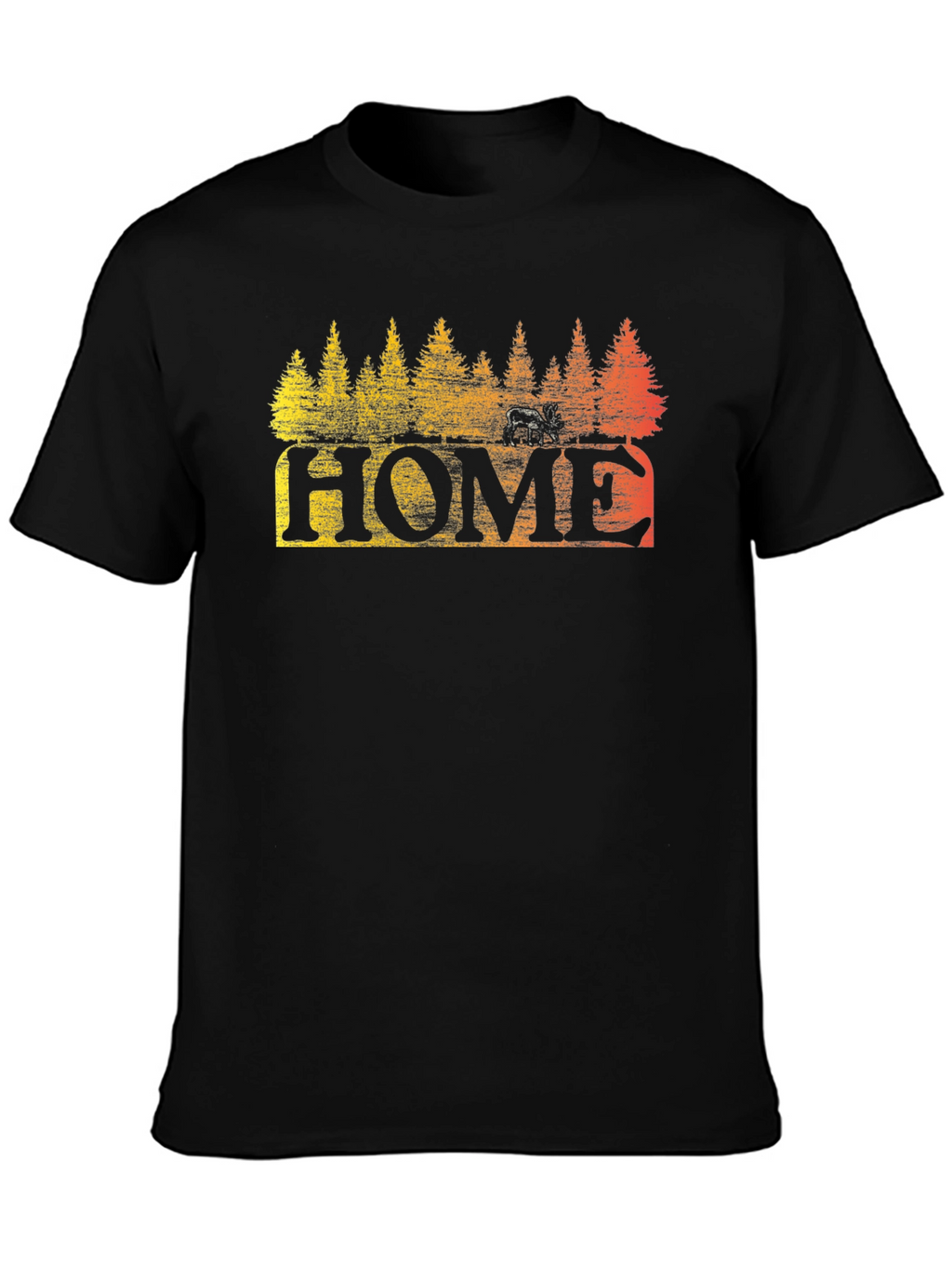 Home Forest Graphic Tee - Black
