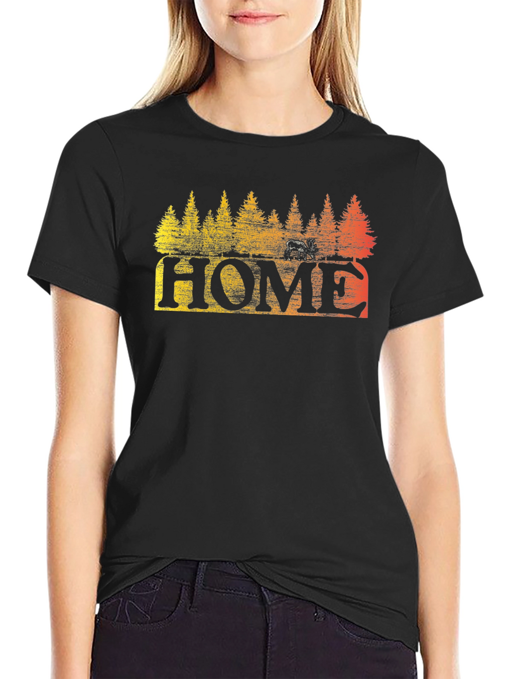 Home Forest Graphic Tee - Black
