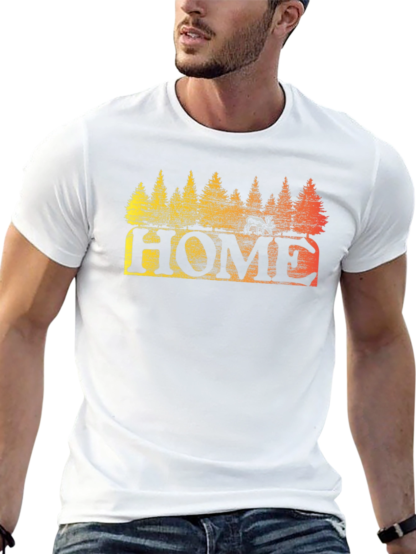Home Forest Graphic Tee - Black