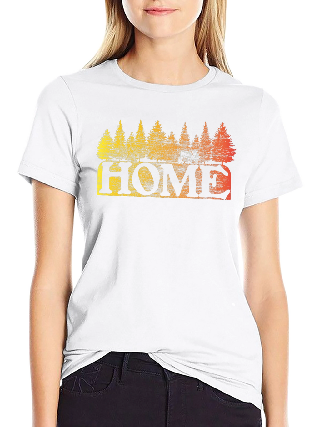 Home Forest Graphic Tee - Black