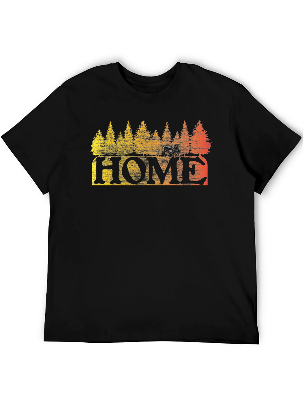Home Forest Graphic Tee - Black