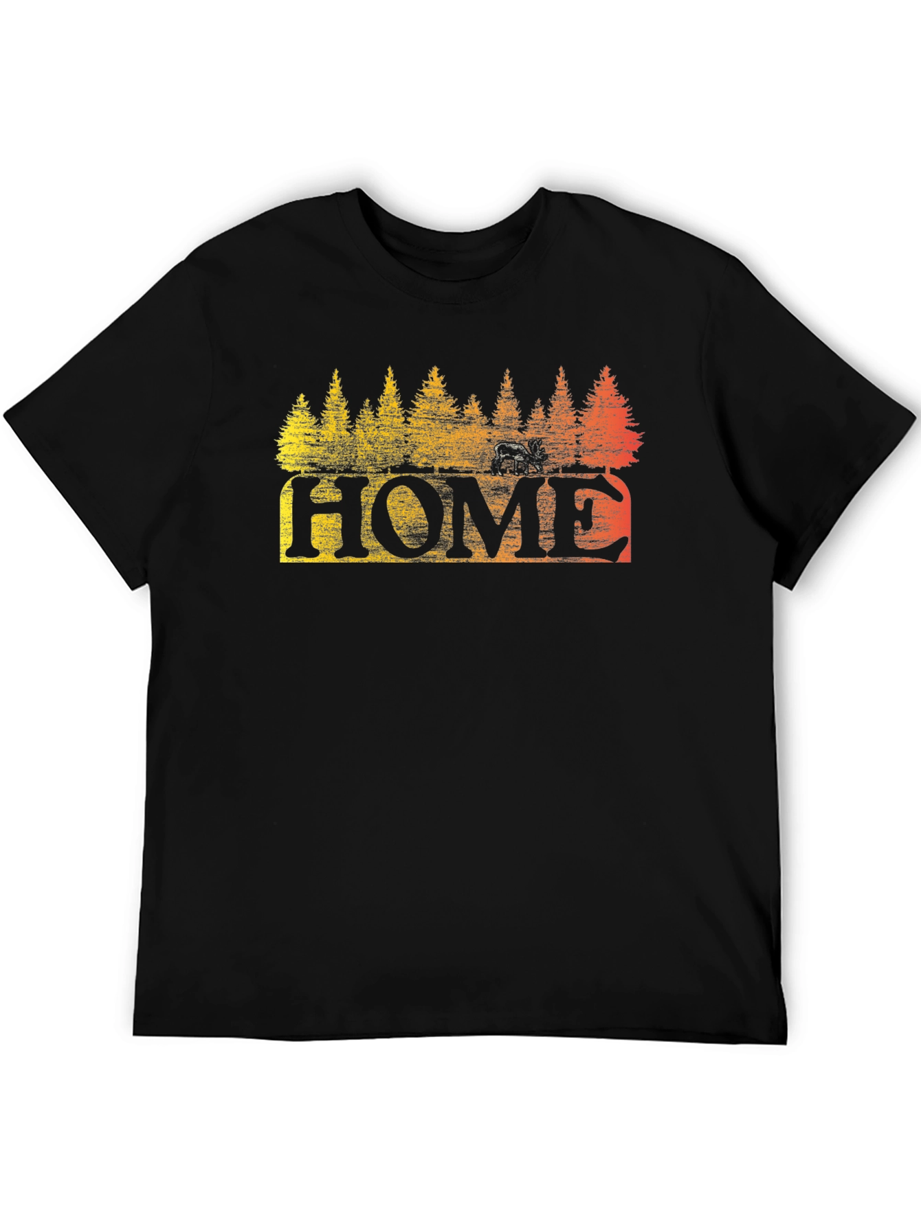 Home Forest Graphic Tee - Black