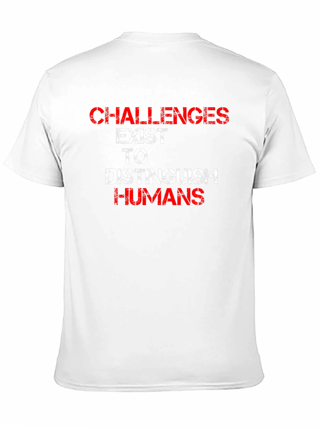 Challenges Distinguish Humans Graphic T-Shirt