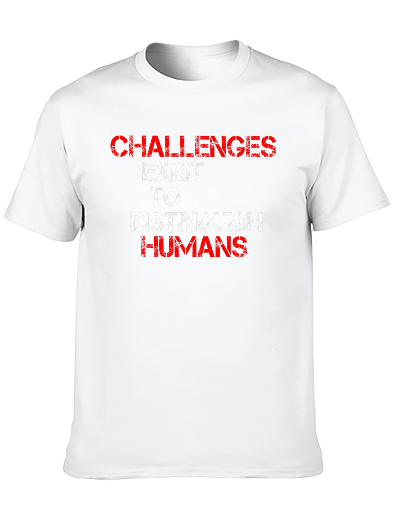 Challenges Distinguish Humans Graphic T-Shirt
