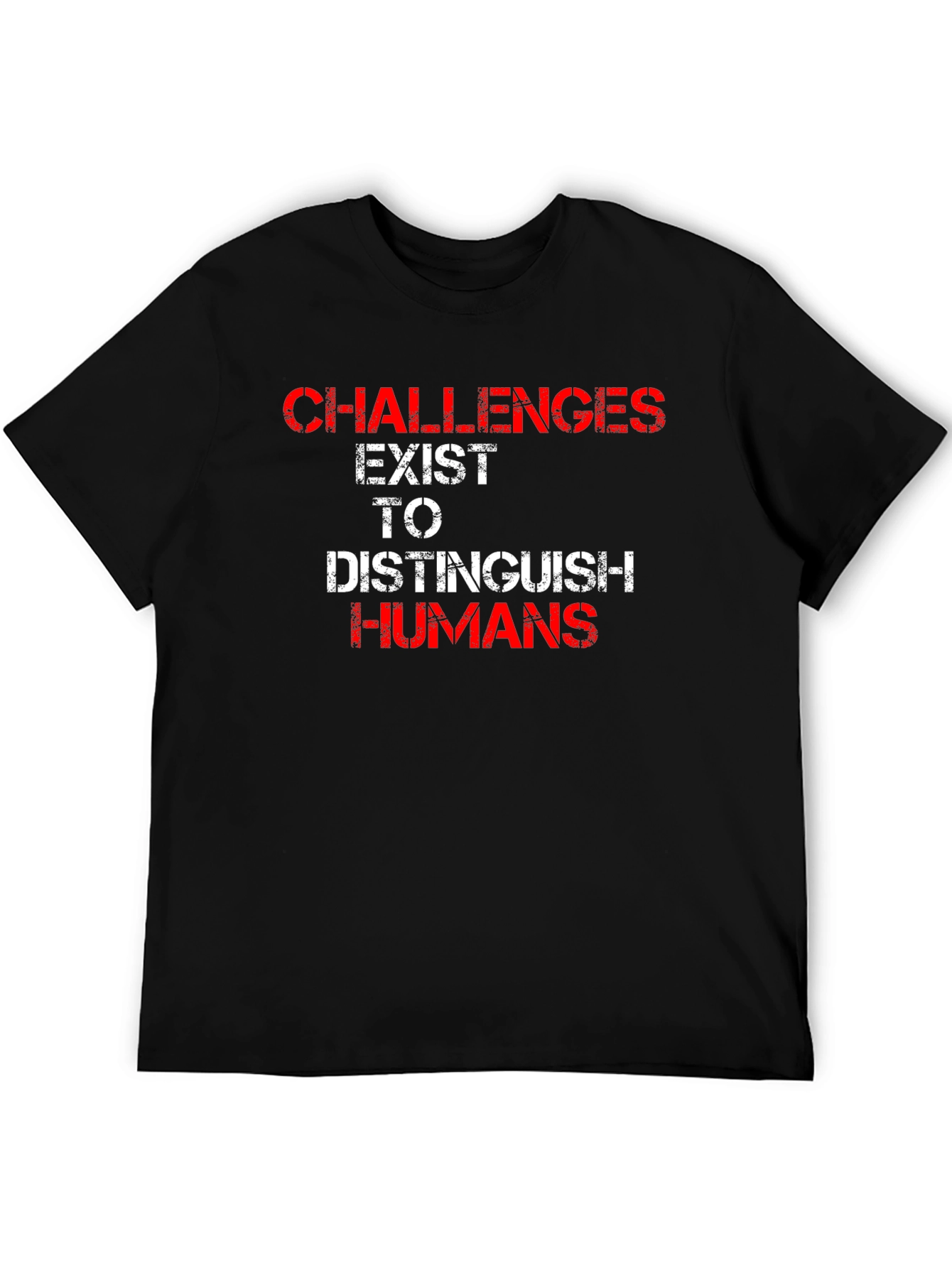 Challenges Distinguish Humans Graphic T-Shirt