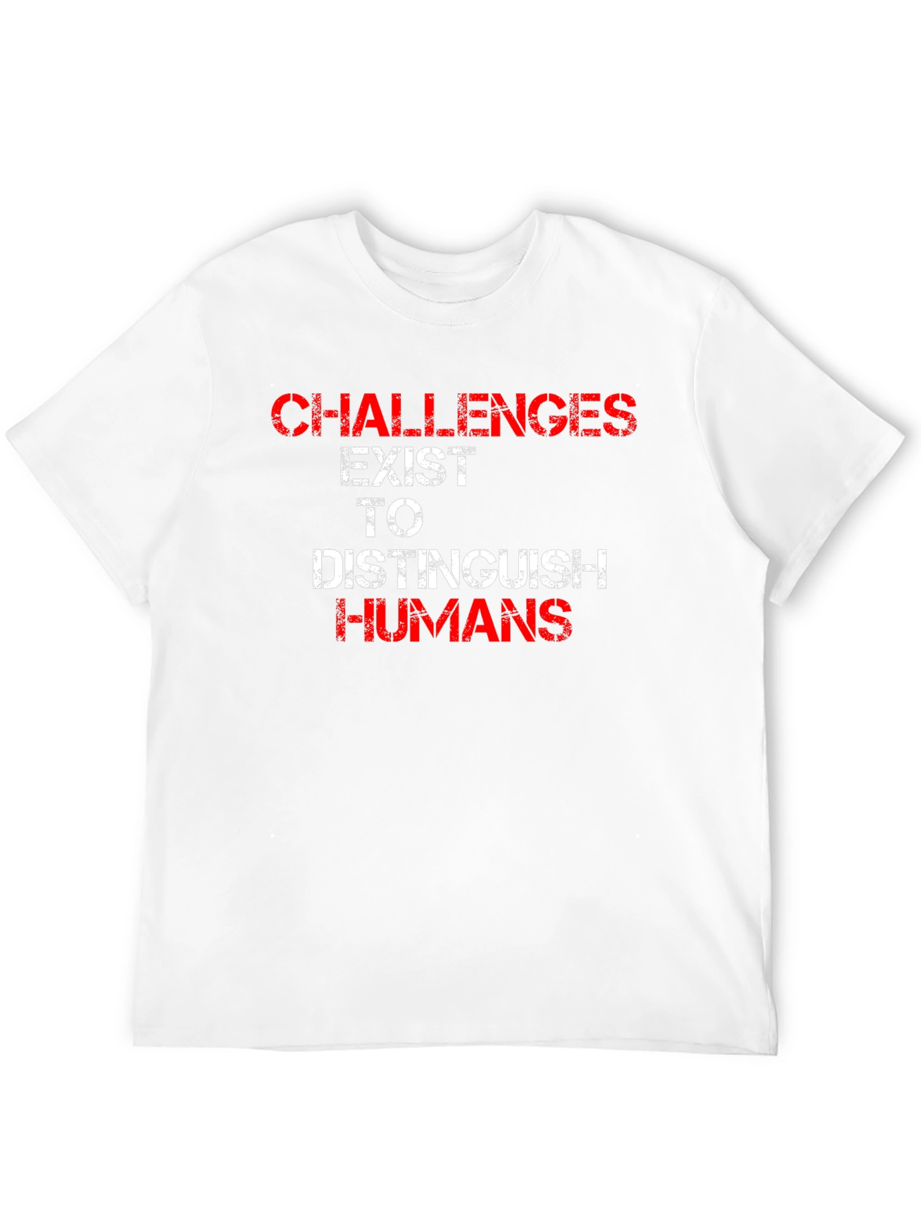 Challenges Distinguish Humans Graphic T-Shirt