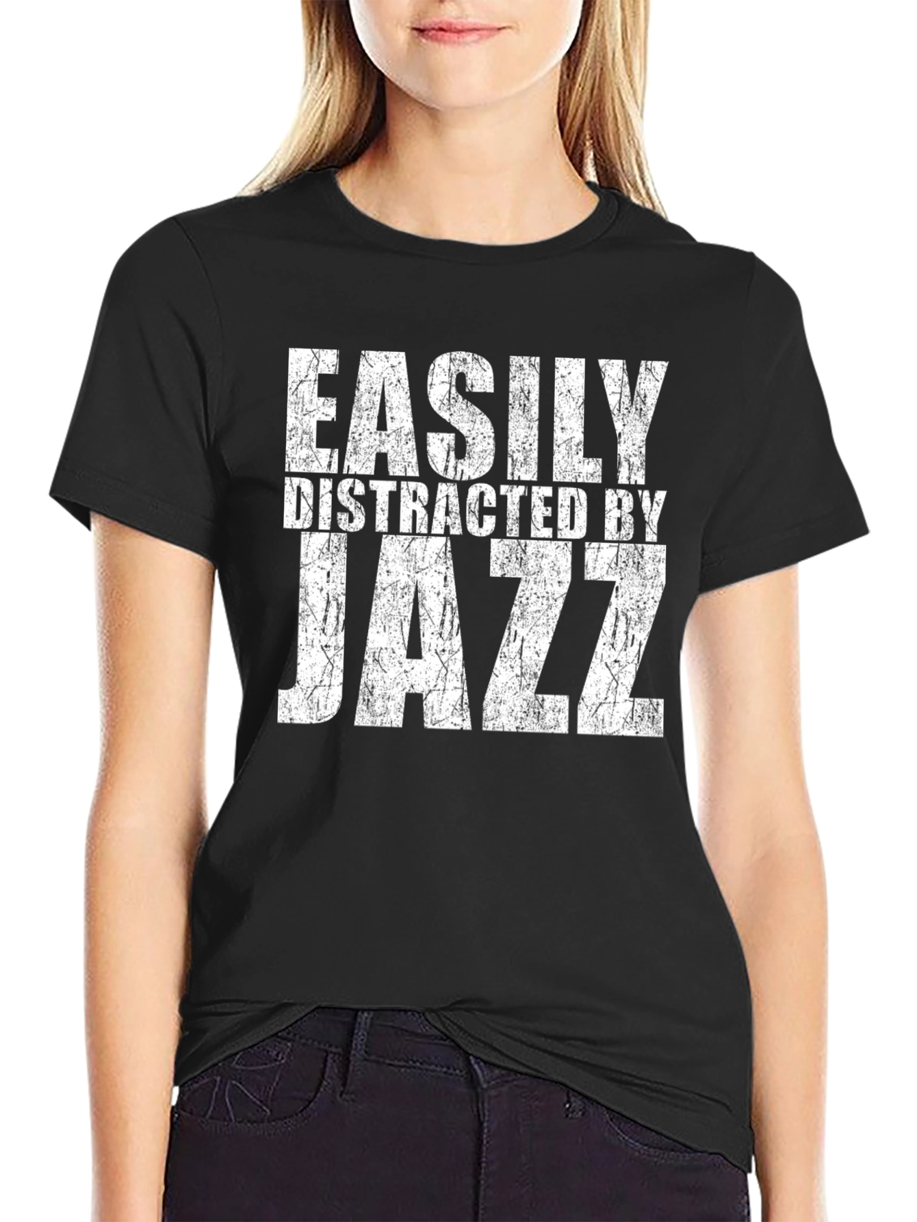 Easily Distracted by Jazz T-Shirt - Musician Tee