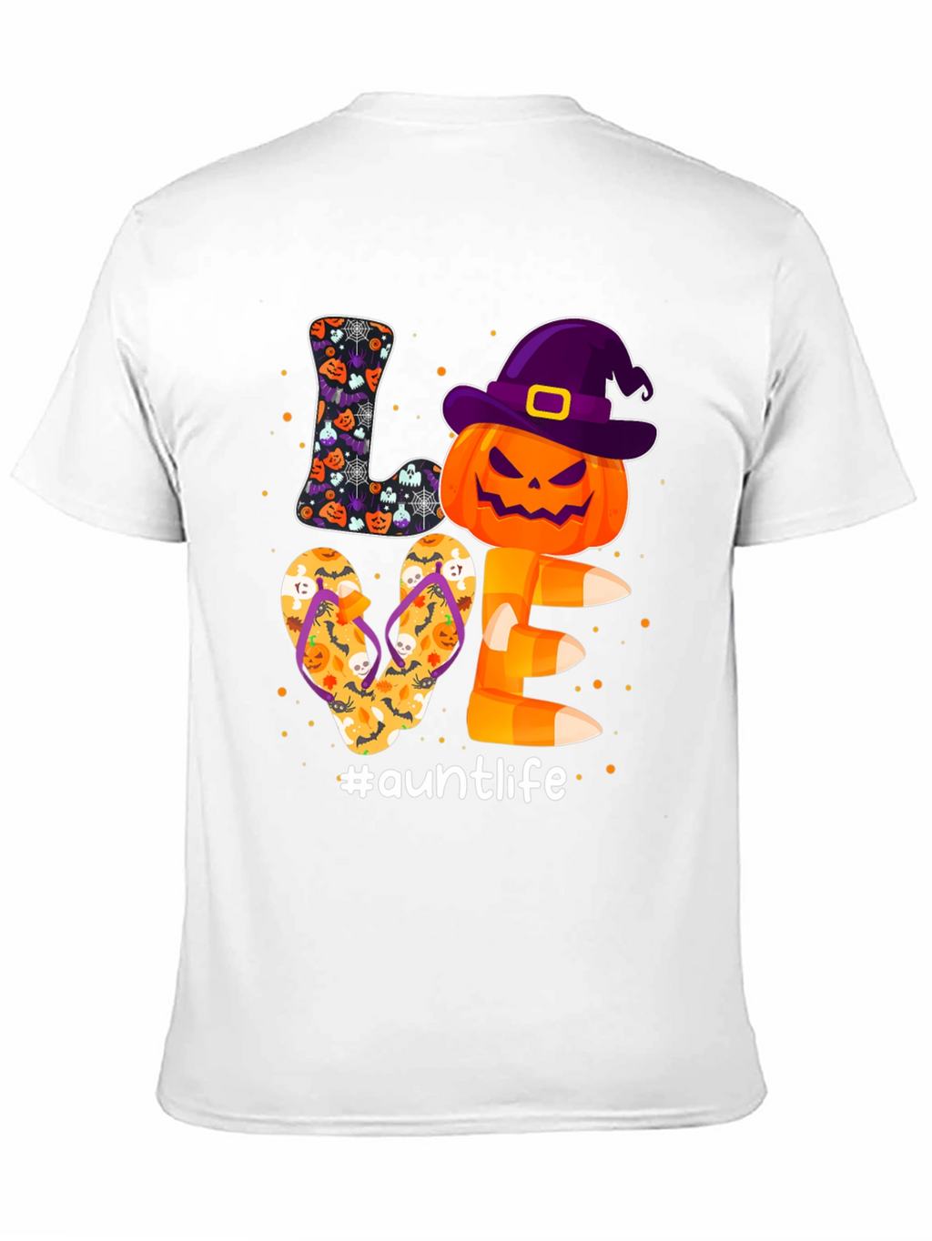 Auntlife Halloween Love T-Shirt