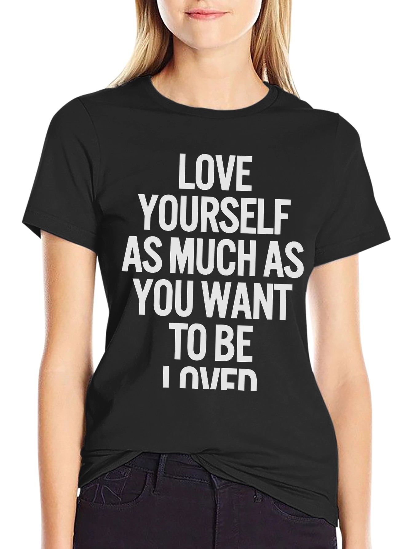 Love Yourself Graphic T-Shirt - Trendy Casual Top