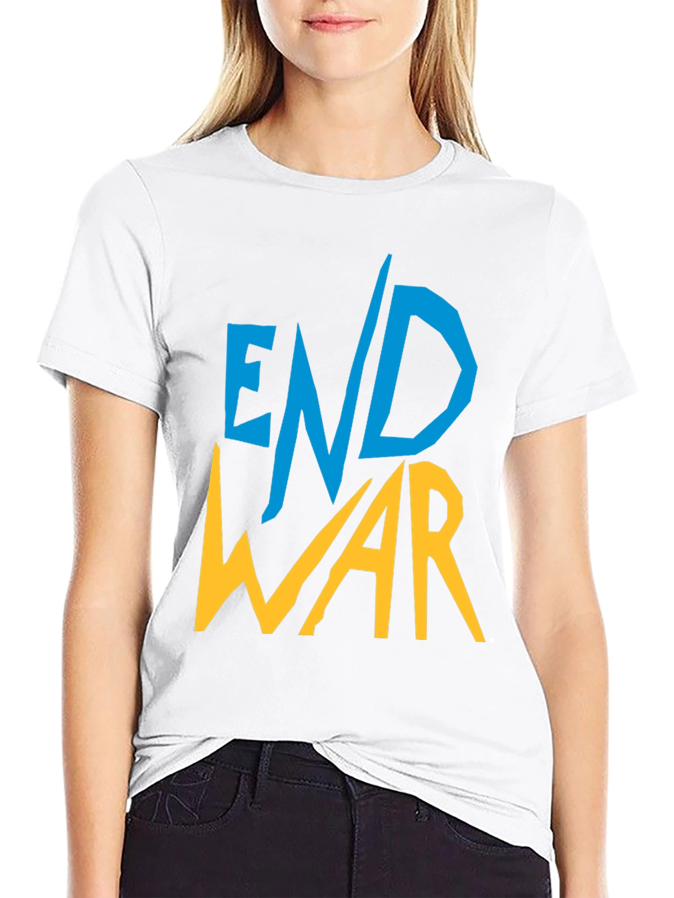 End War Graphic Tee - Unisex Black T-Shirt