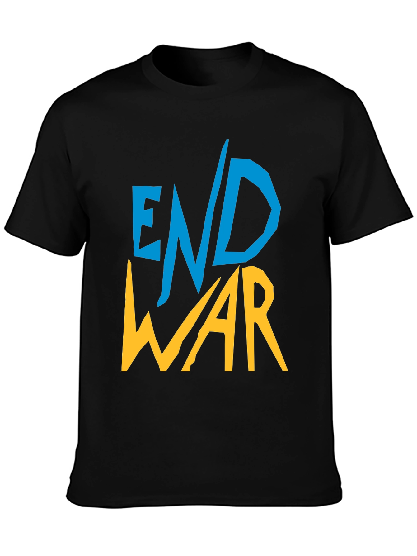 End War Graphic Tee - Unisex Black T-Shirt