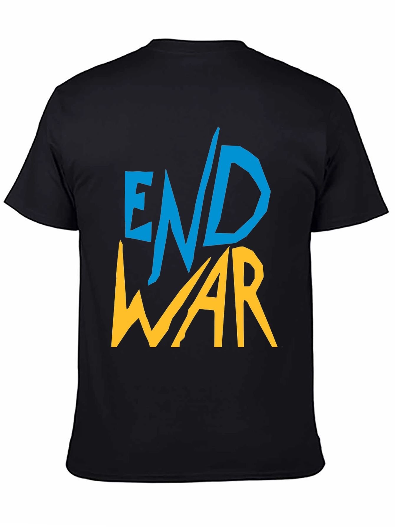 End War Graphic Tee - Unisex Black T-Shirt