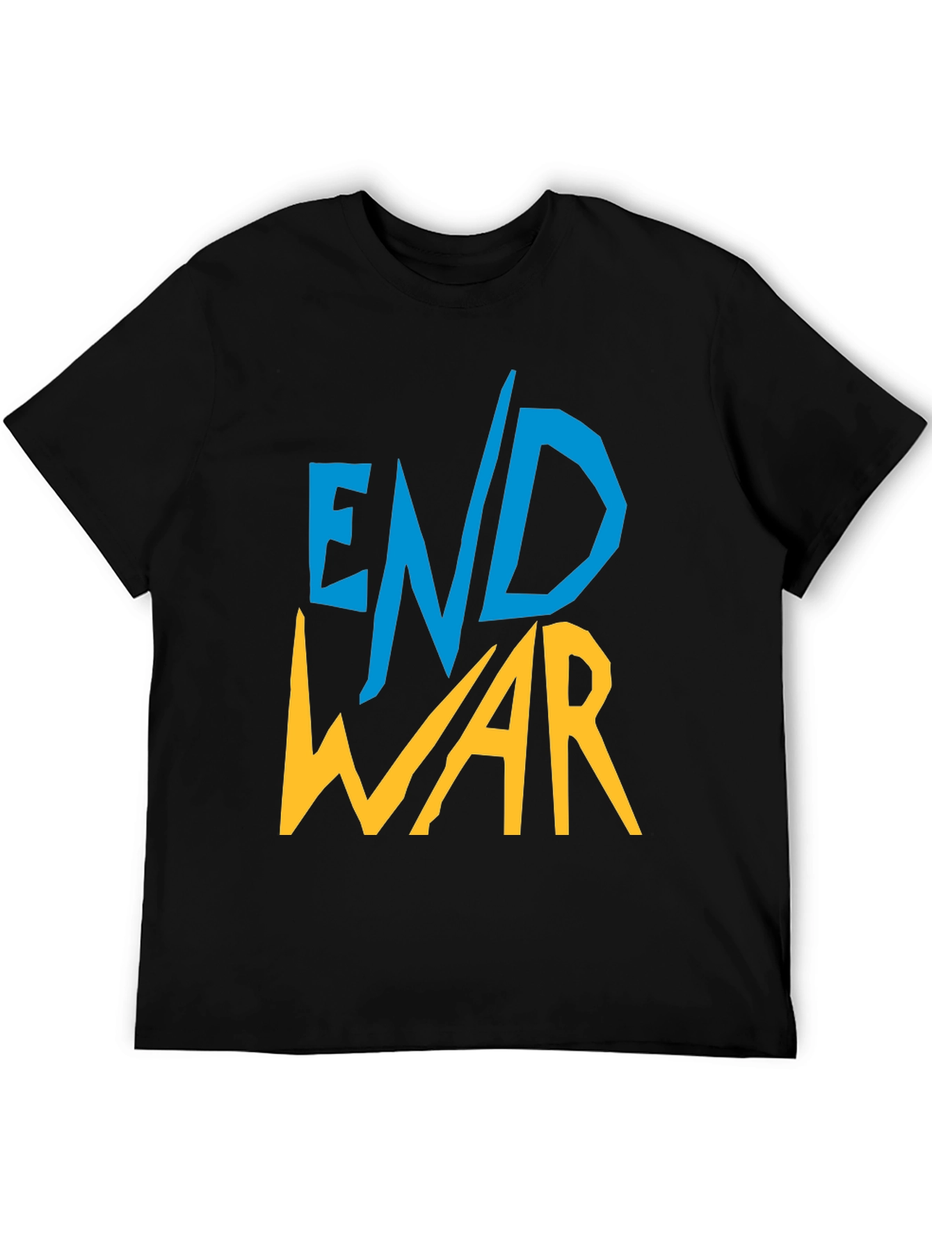 End War Graphic Tee - Unisex Black T-Shirt