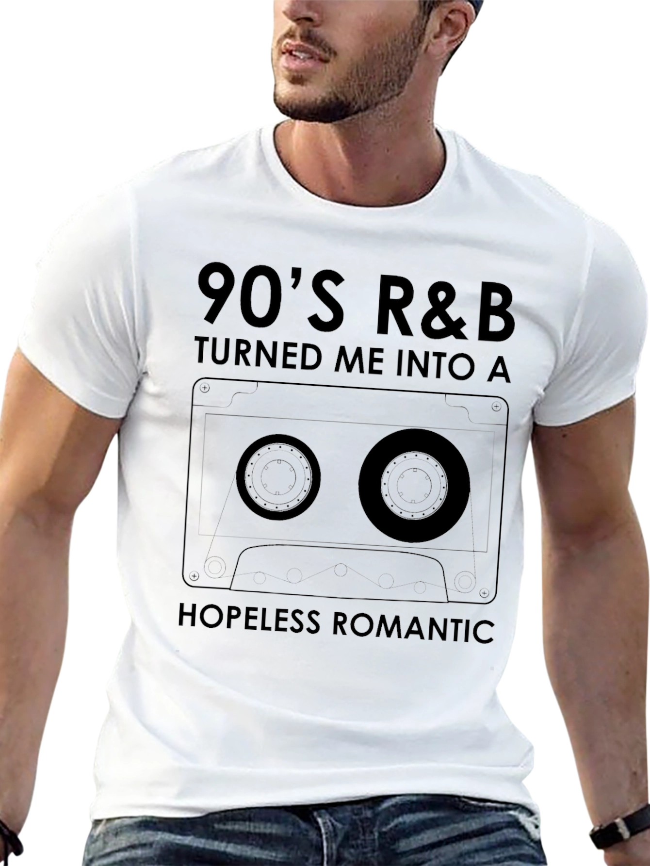 90s R&B Cassette Tape T-Shirt