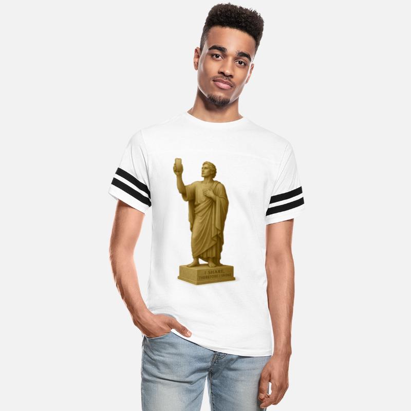 Classical Philosopher Statue Print