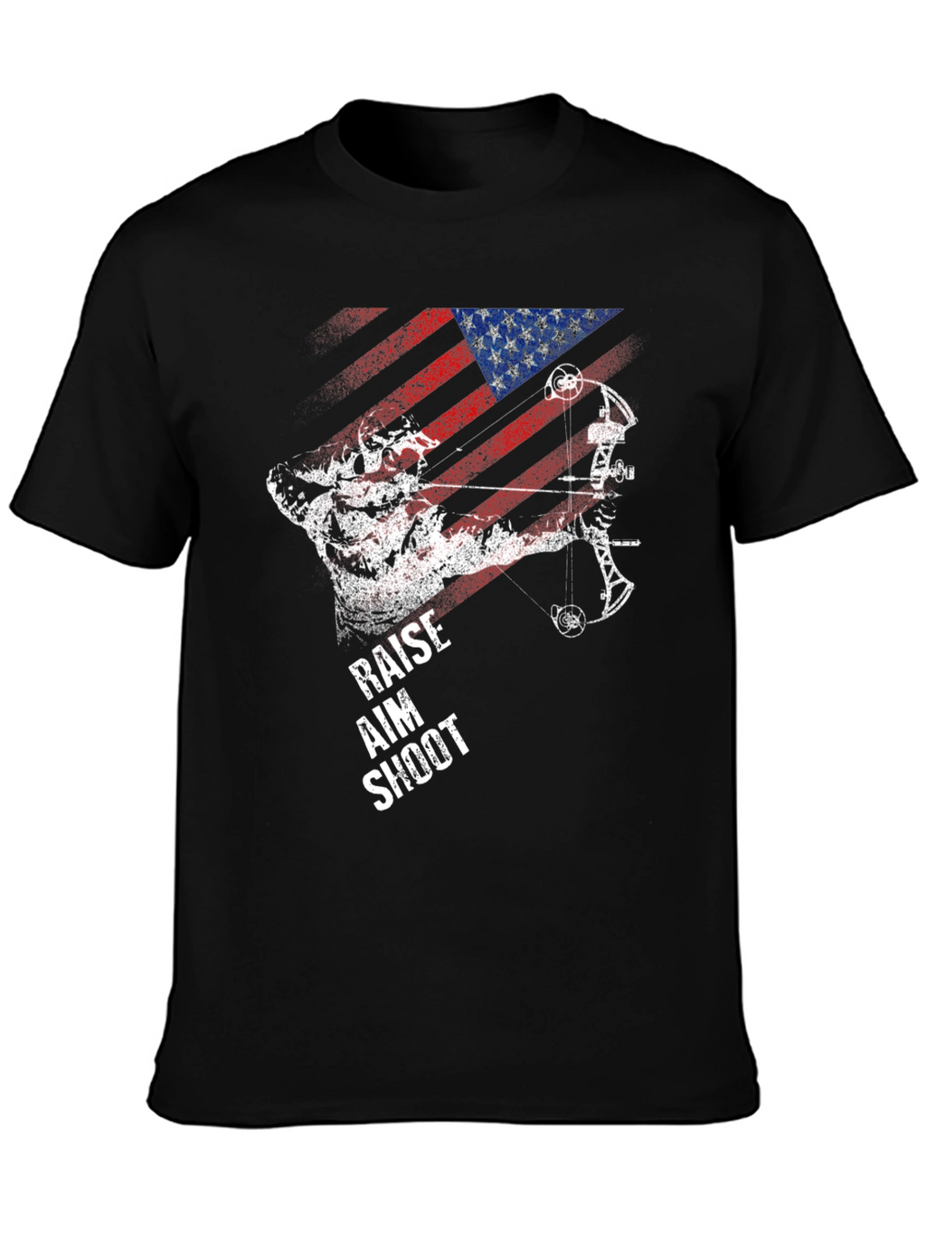 American Archer T-Shirt - Raise Aim Shoot