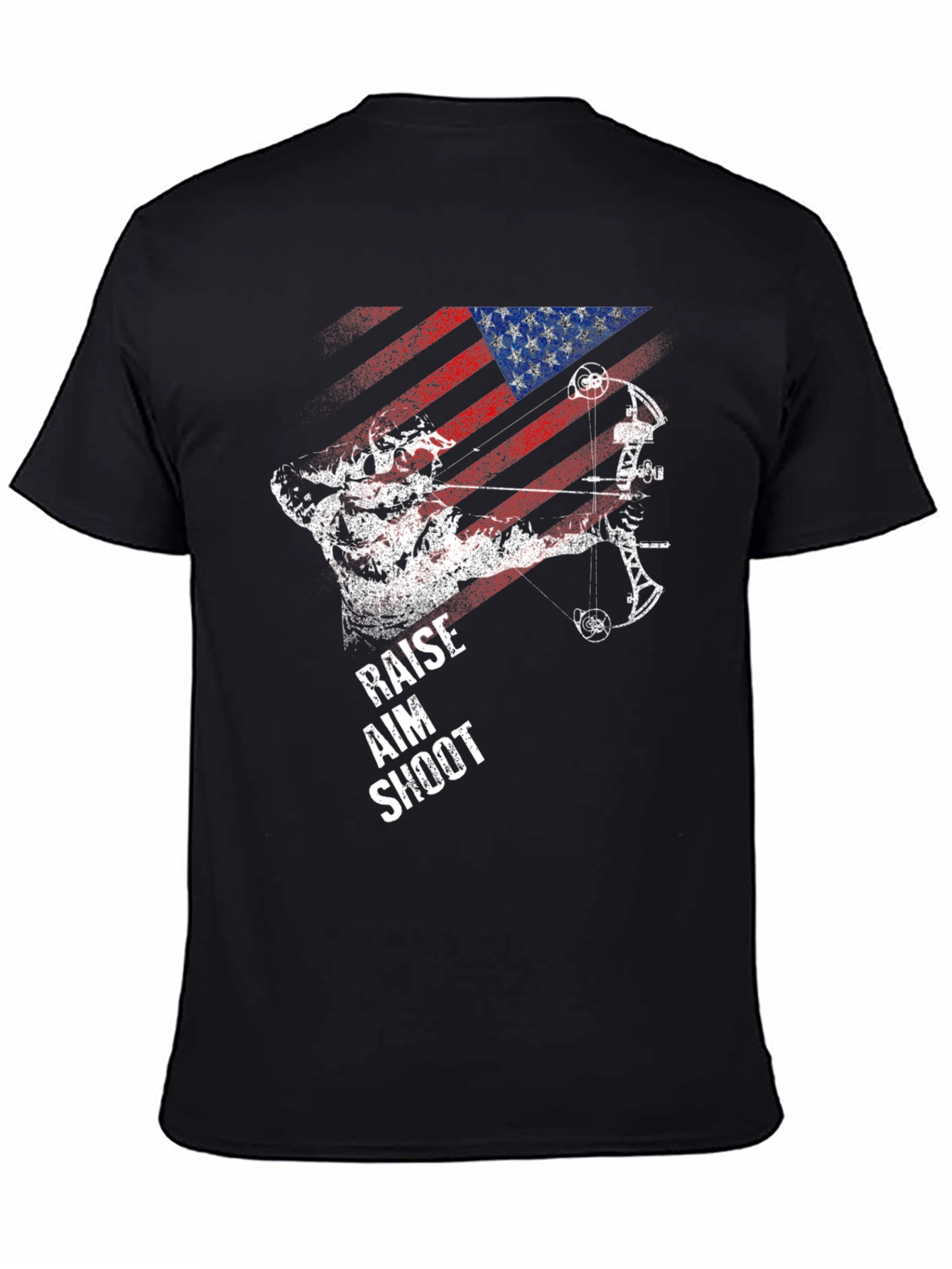 American Archer T-Shirt - Raise Aim Shoot