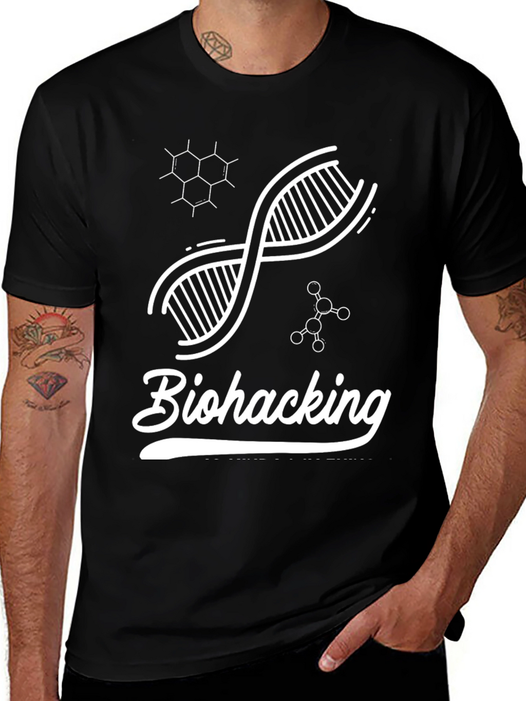 Biohacking Graphic Tee