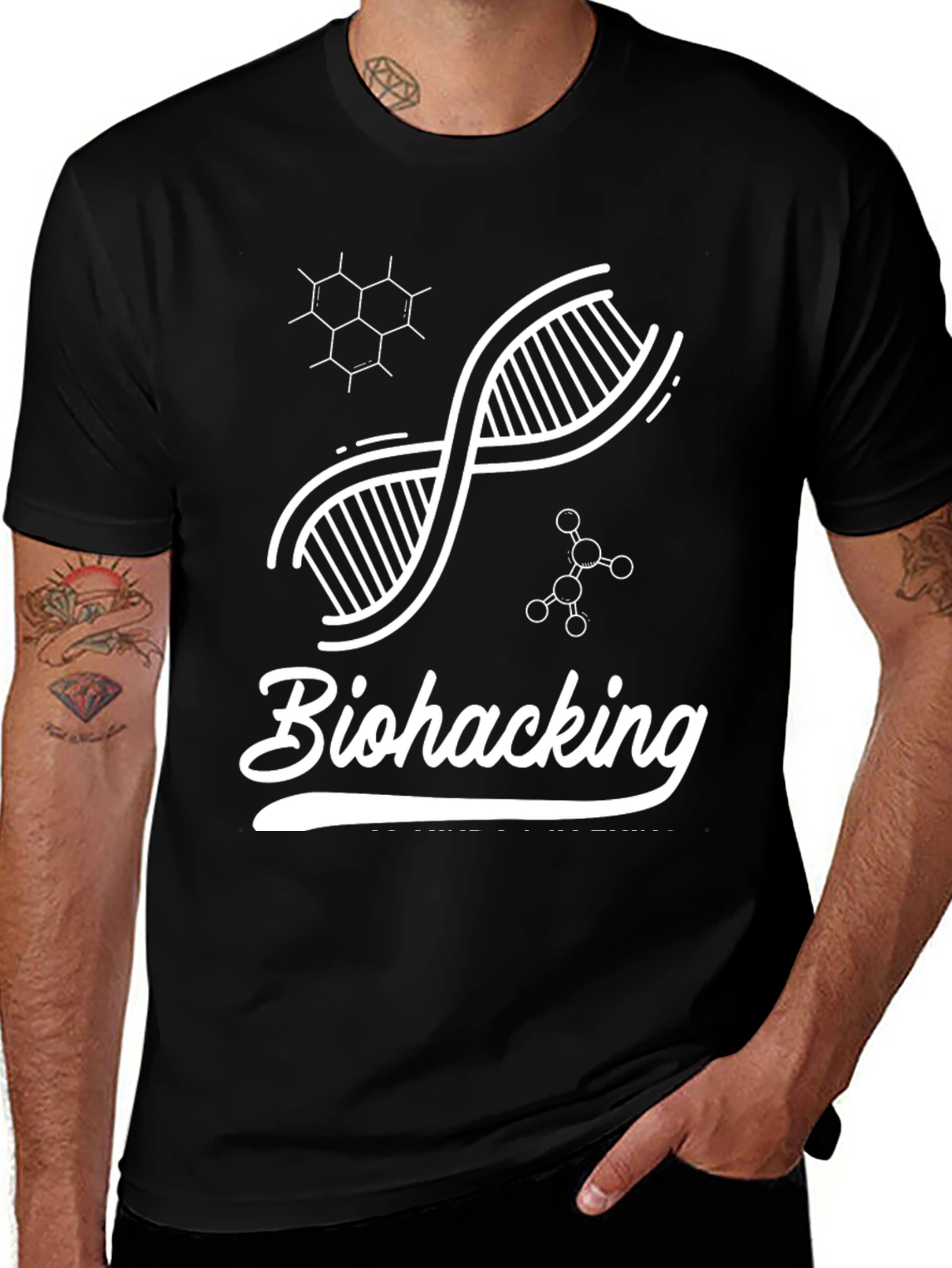 Biohacking Graphic Tee