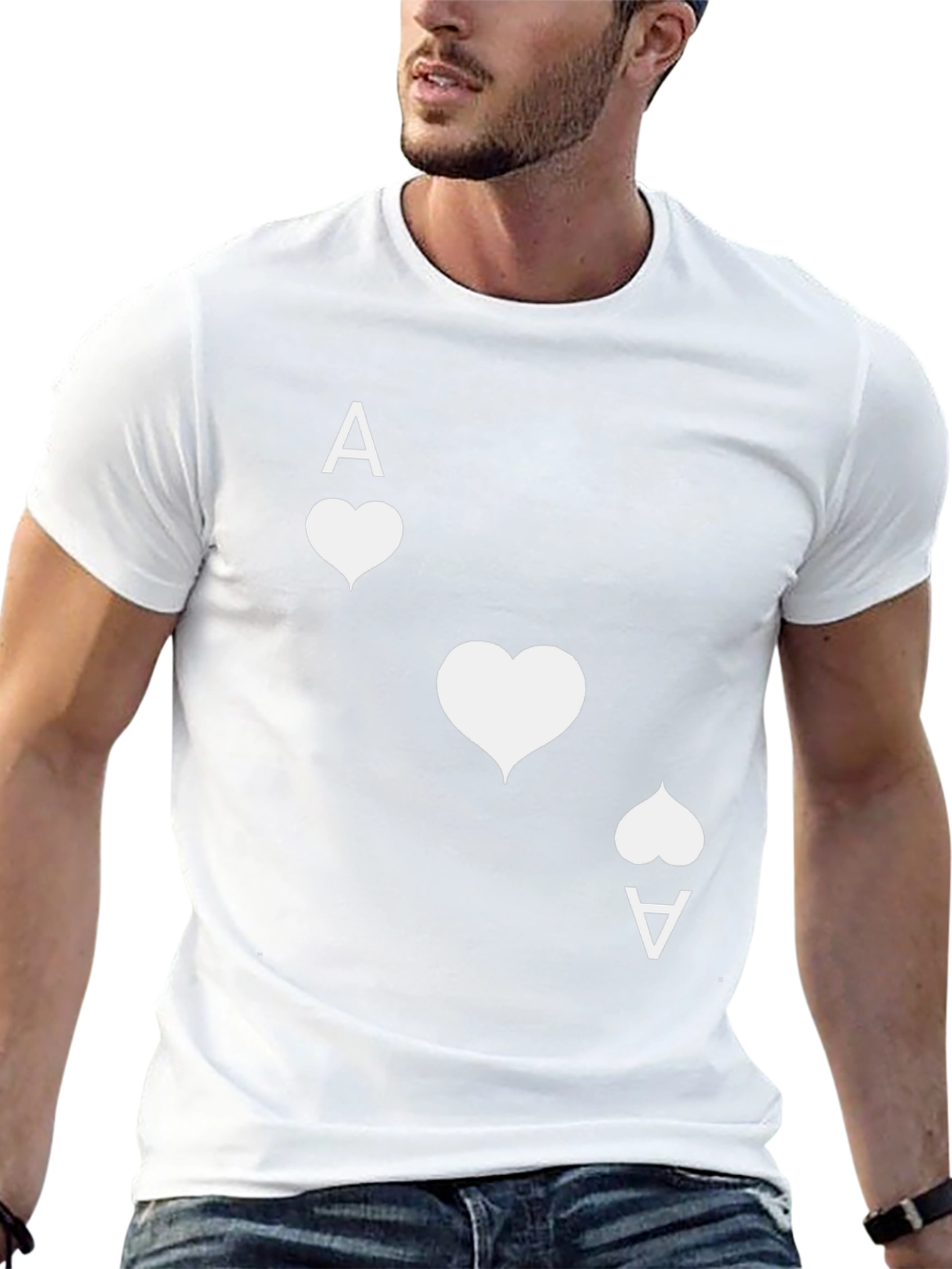 Ace of Hearts Graphic T-Shirt