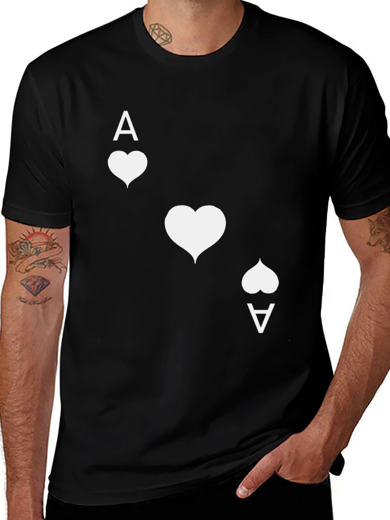 Ace of Hearts Graphic T-Shirt