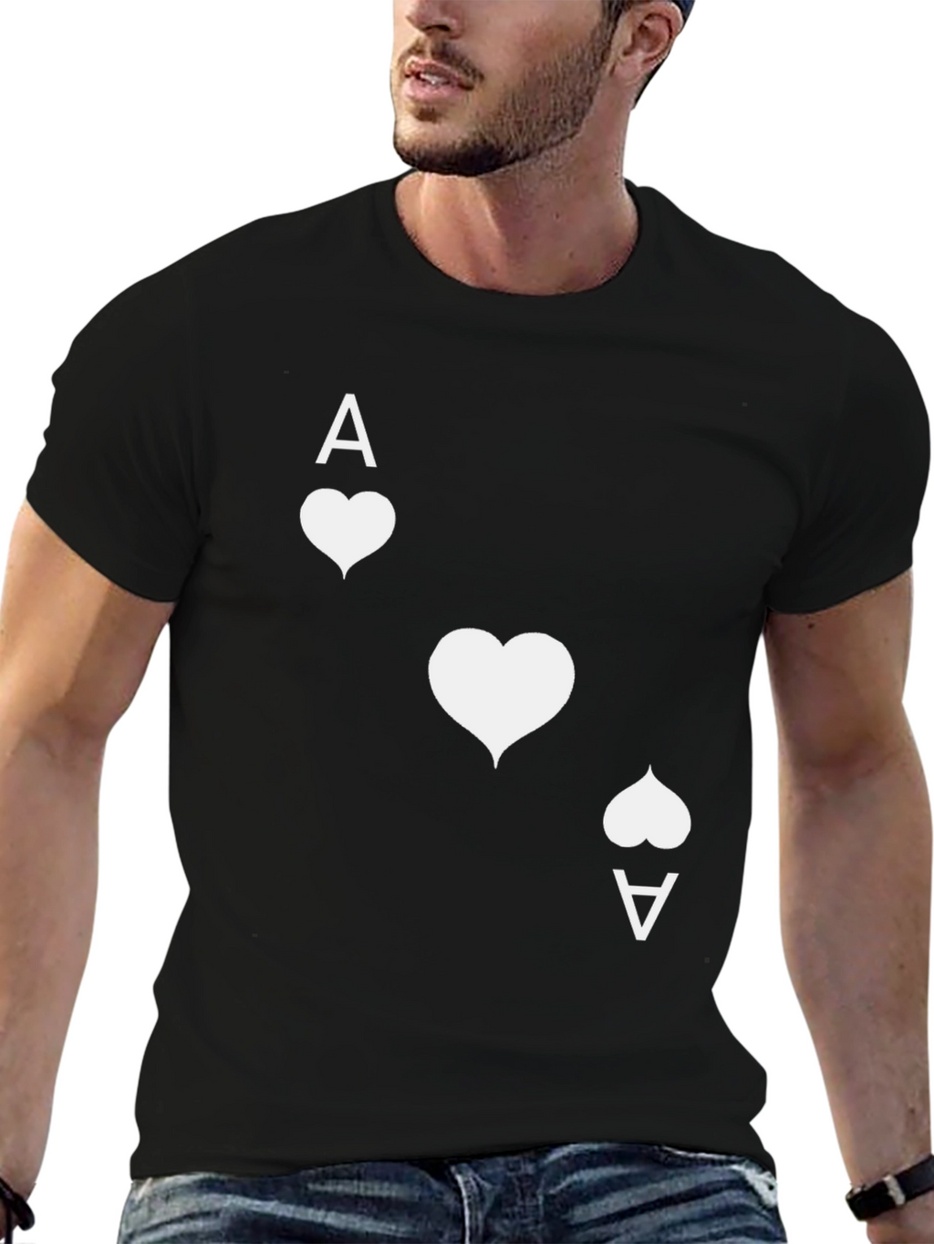 Ace of Hearts Graphic T-Shirt