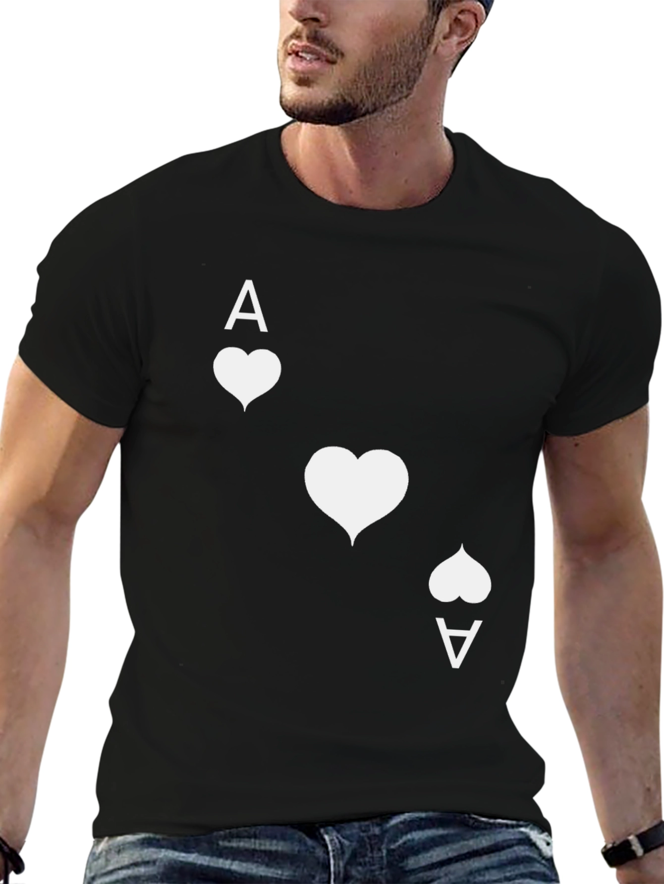 Ace of Hearts Graphic T-Shirt