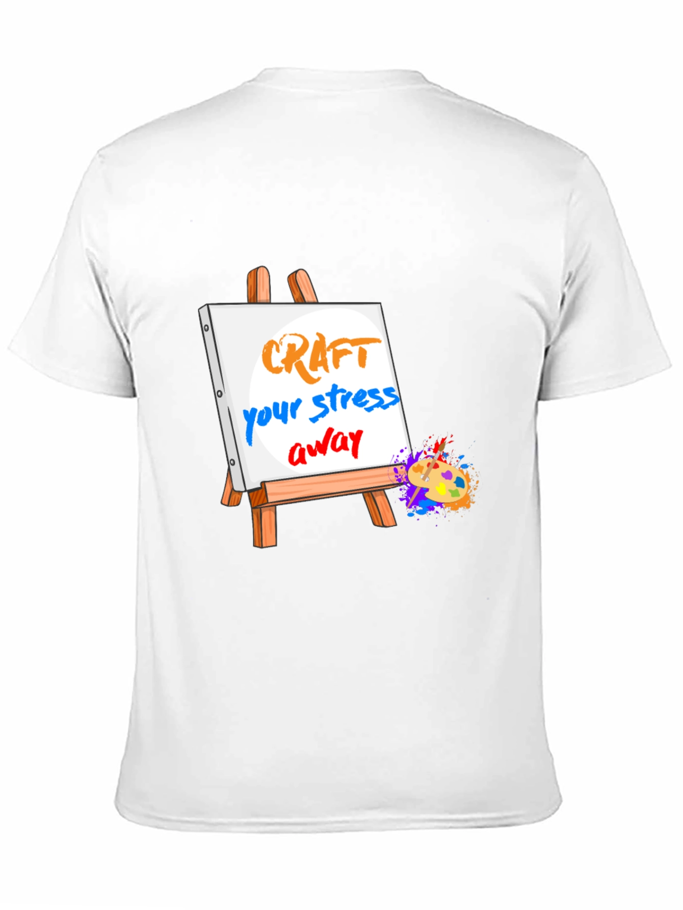 Craft Your Stress Away Black T-Shirt