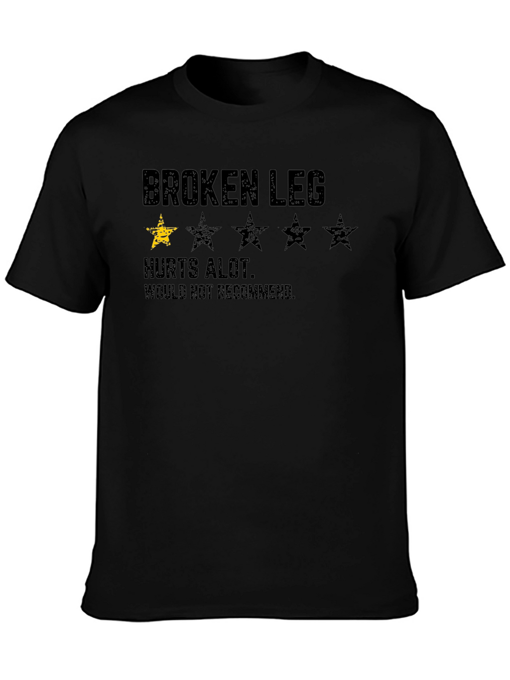 Broken Leg T-Shirt - Hurts Alot