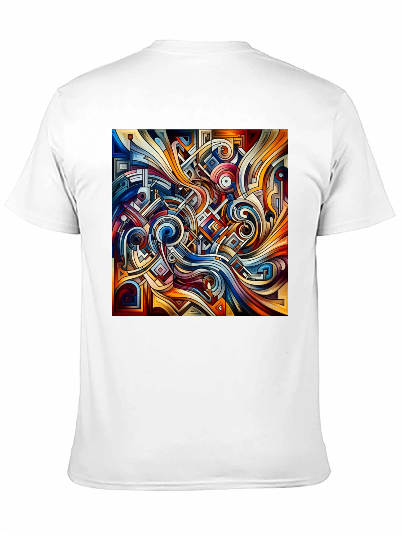 Abstract Art Tee: Modern Graphic Print Shirt