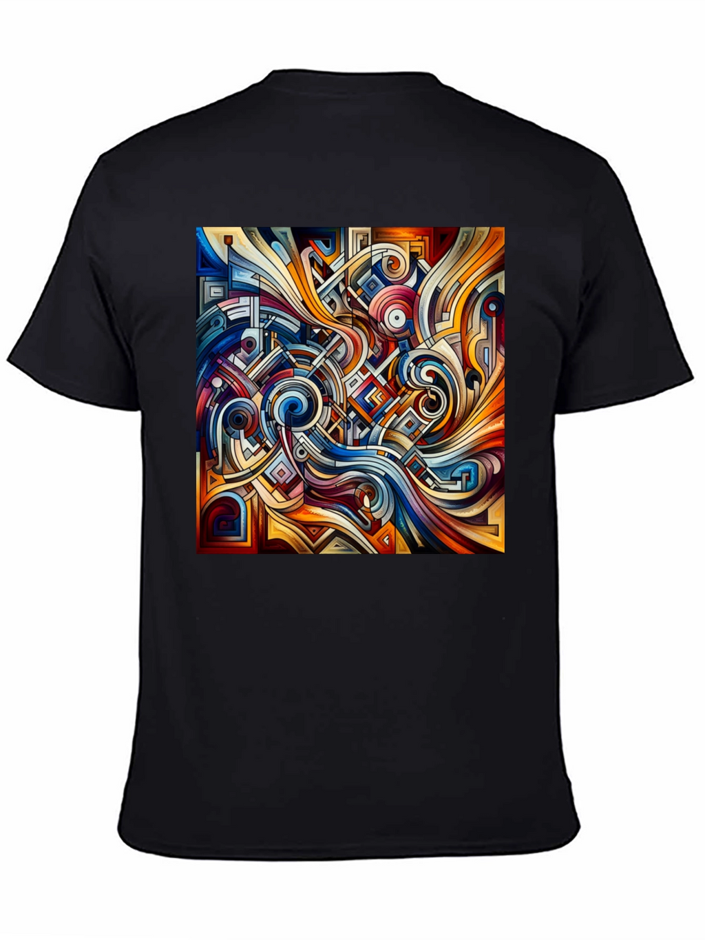 Abstract Art Tee: Modern Graphic Print Shirt