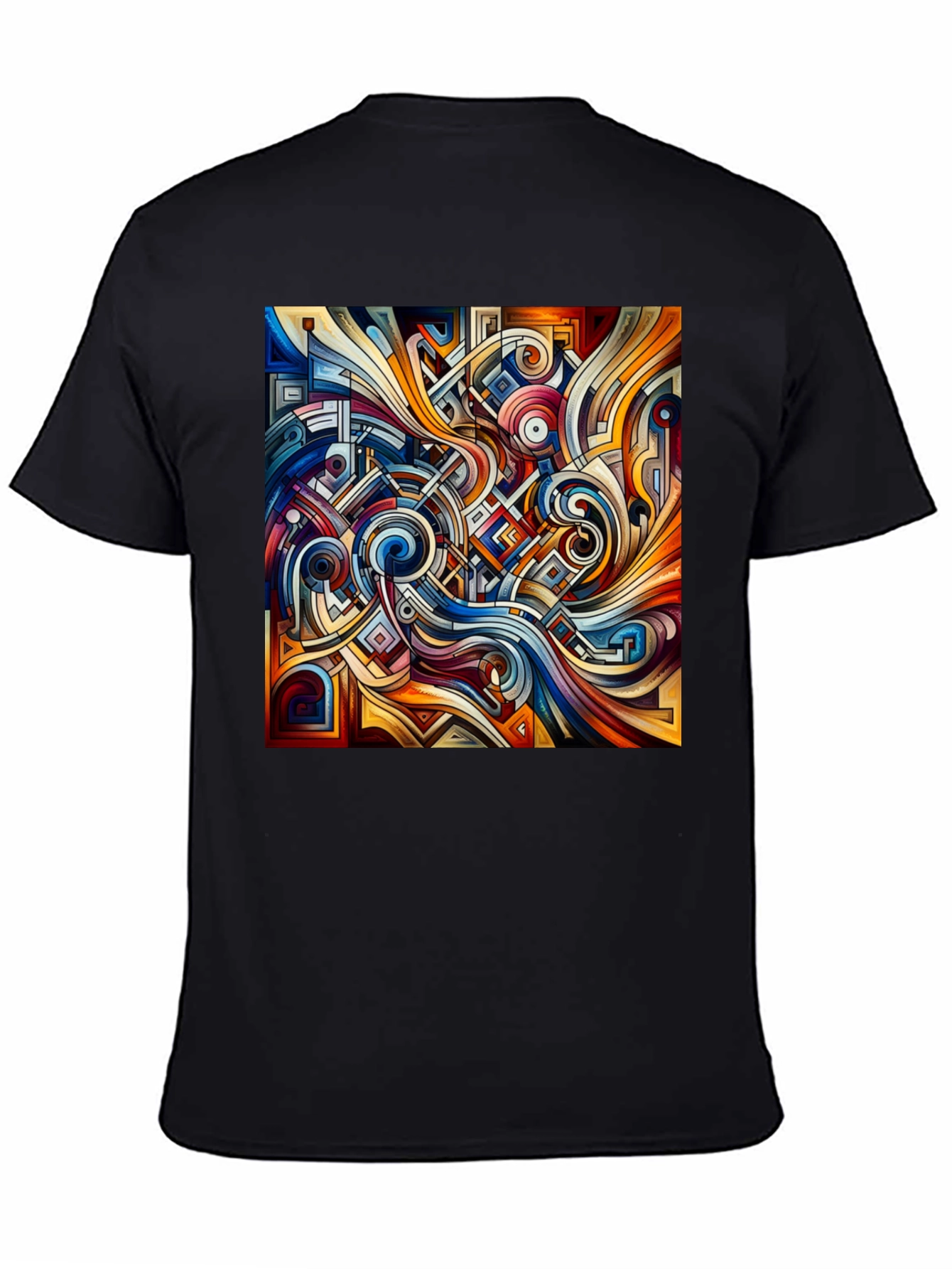 Abstract Art Tee: Modern Graphic Print Shirt