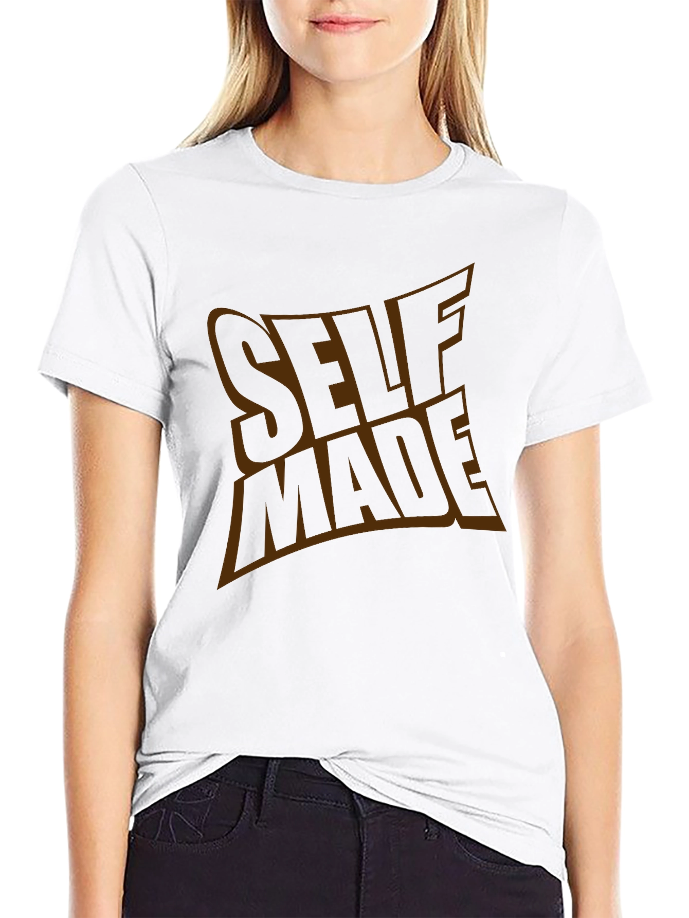 Self Made Graphic Tee - Black