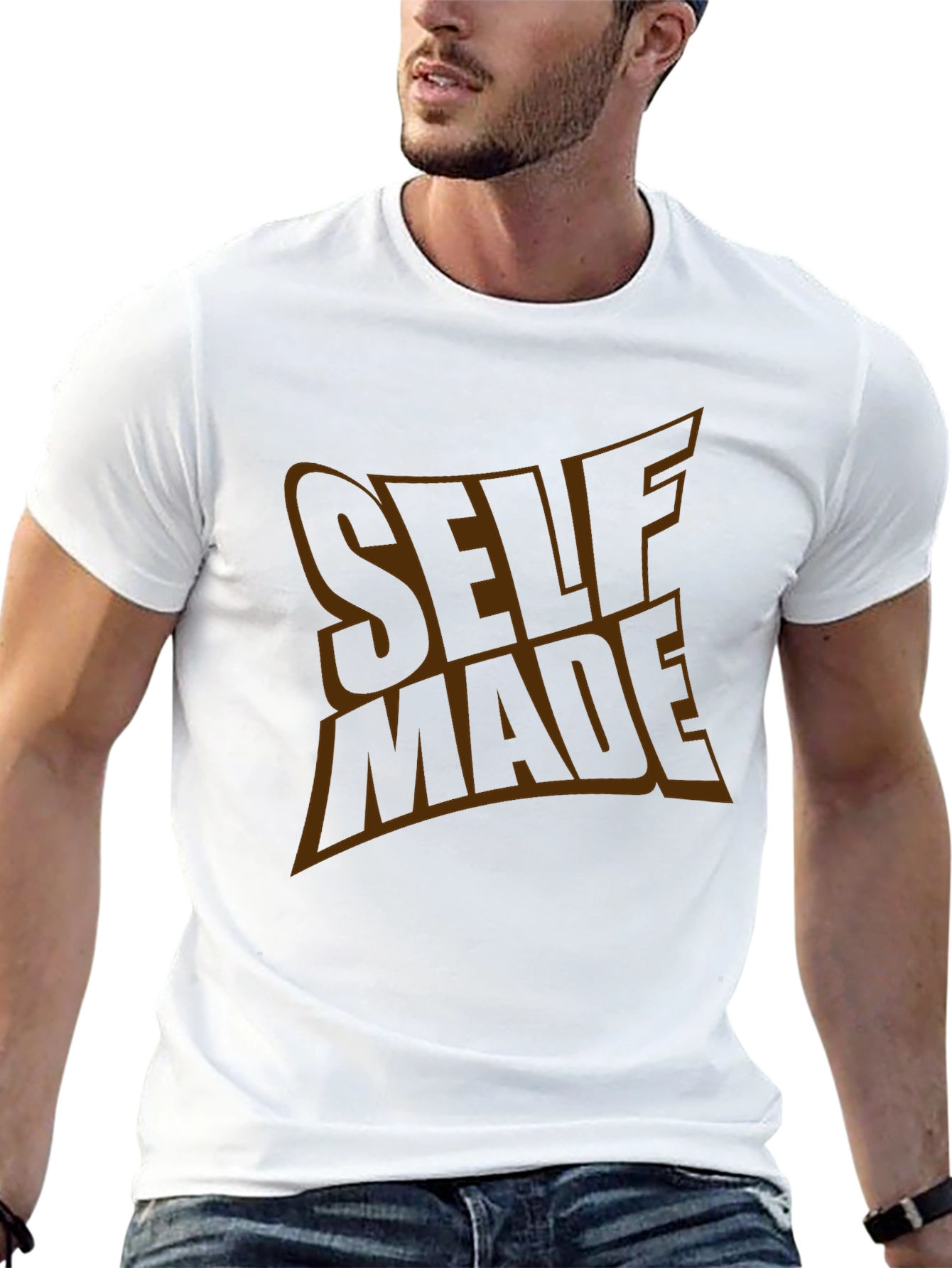 Self Made Graphic Tee - Black