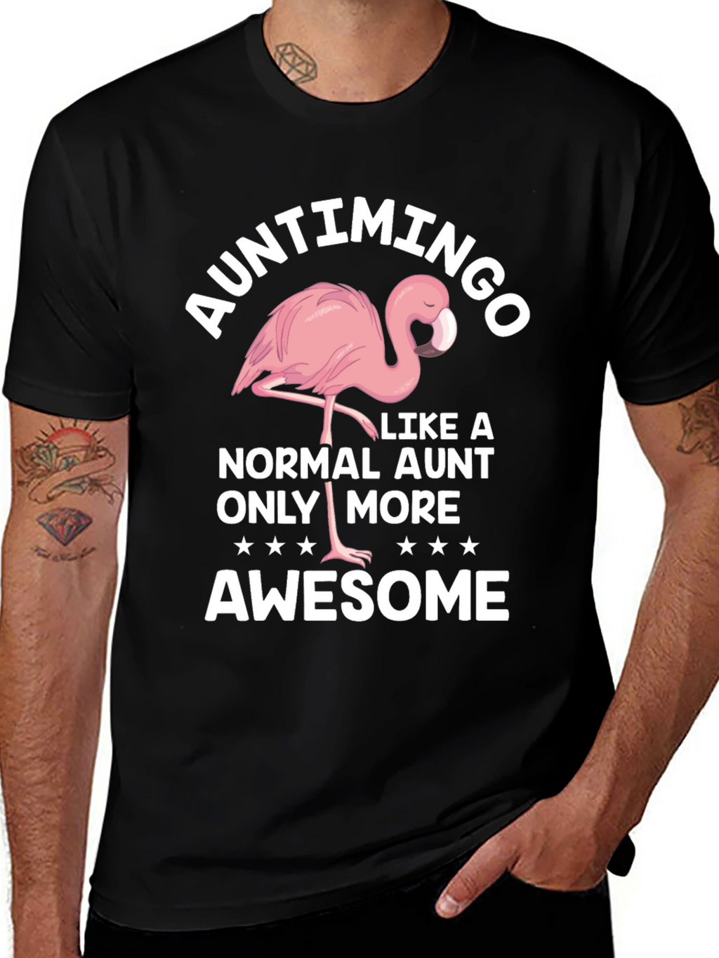Auntimingo Awesome Aunt T-Shirt