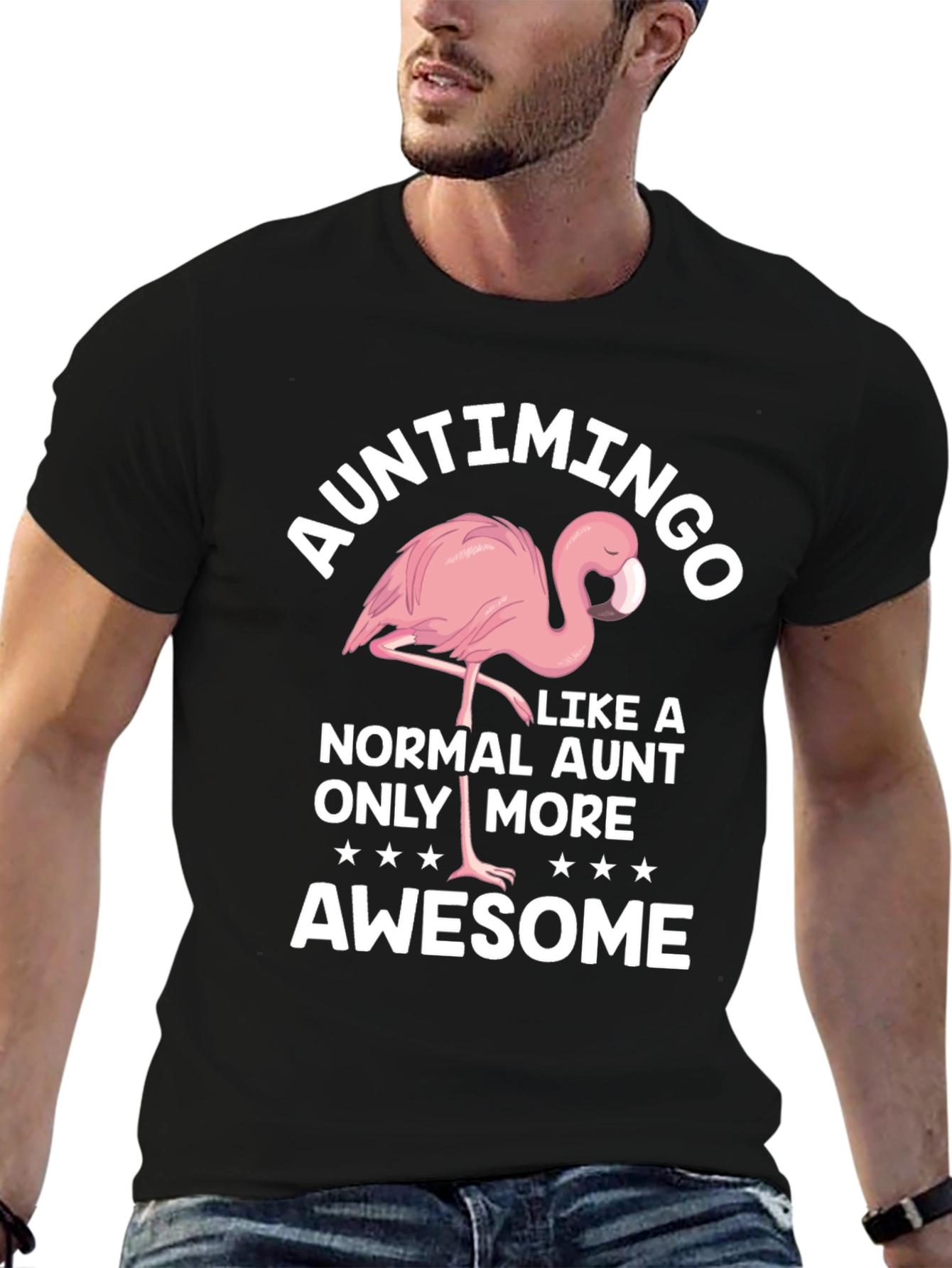 Auntimingo Awesome Aunt T-Shirt