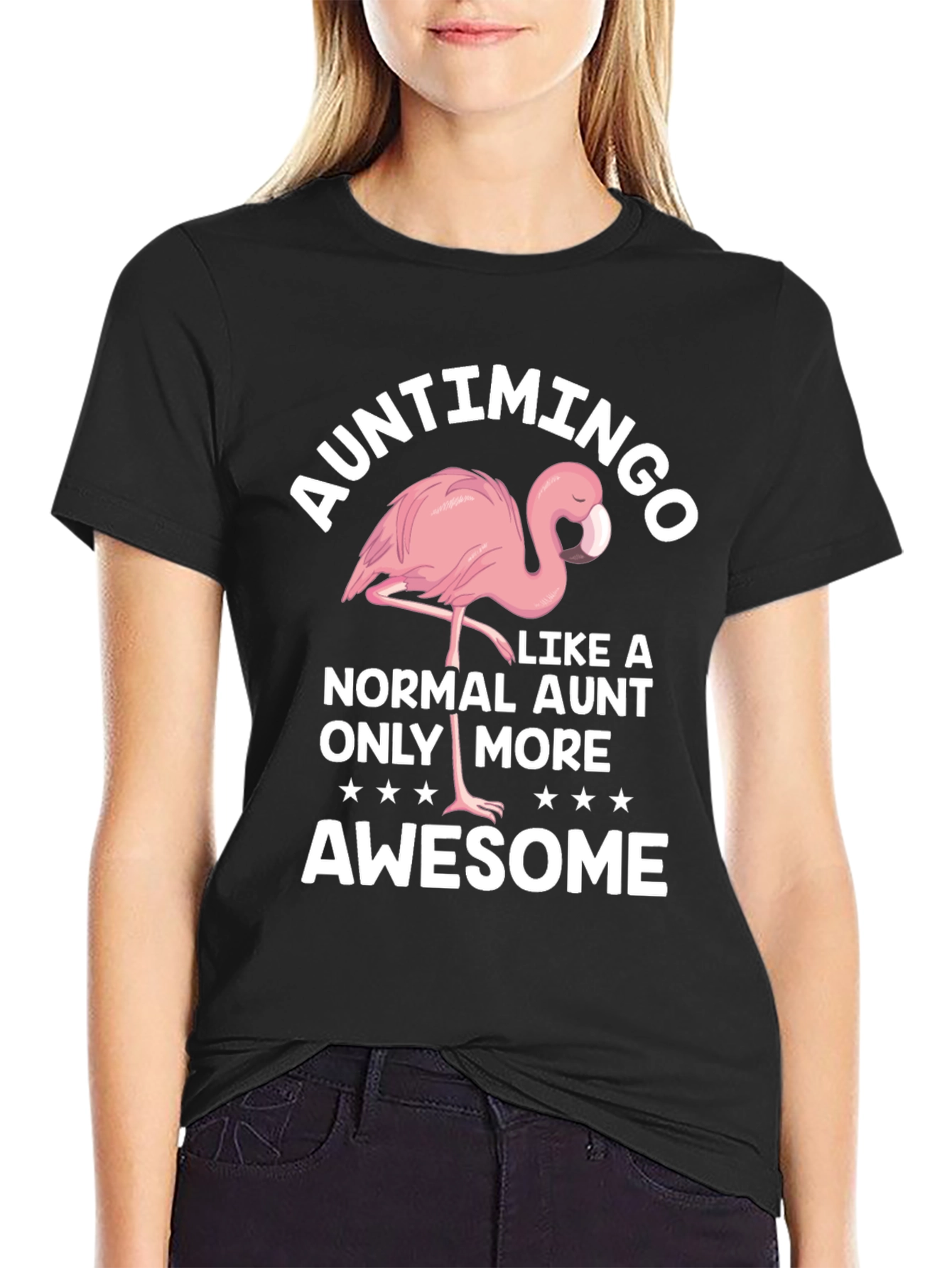 Auntimingo Awesome Aunt T-Shirt