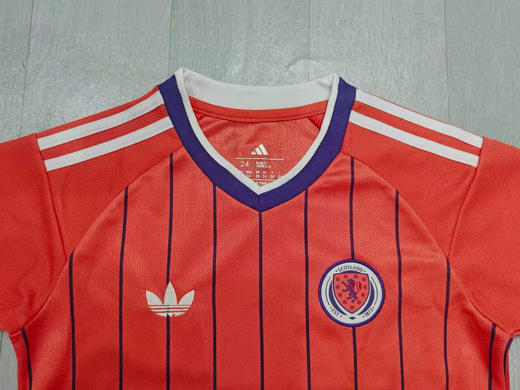 KIDS Chinese Taipei  Retro Kit – Red/Blue Pinstripe