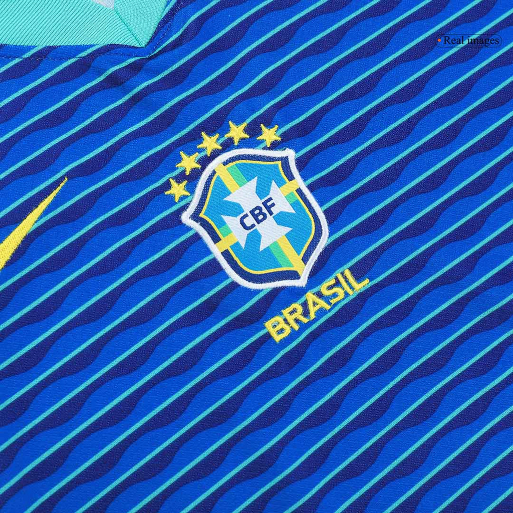 Kid's Brazil Away Jersey+Shorts Copa America 2024