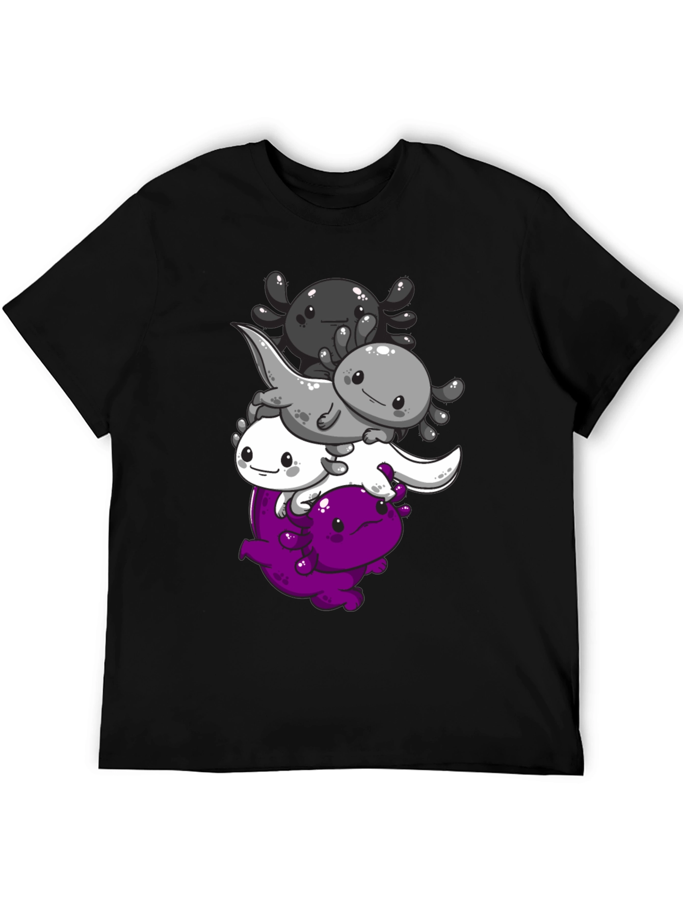 Axolotl Asexual Pride T-Shirt