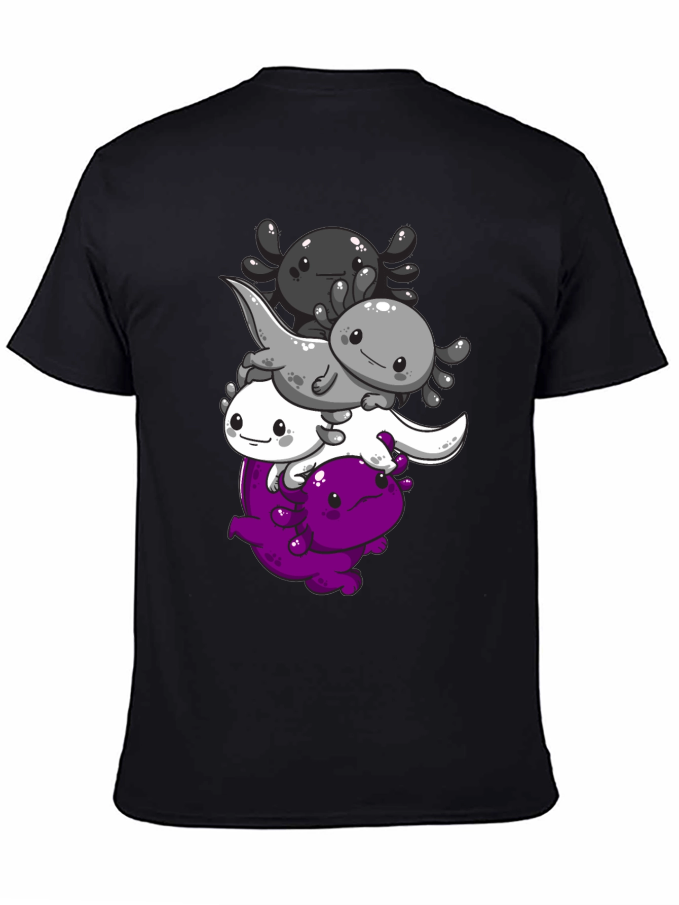 Axolotl Asexual Pride T-Shirt