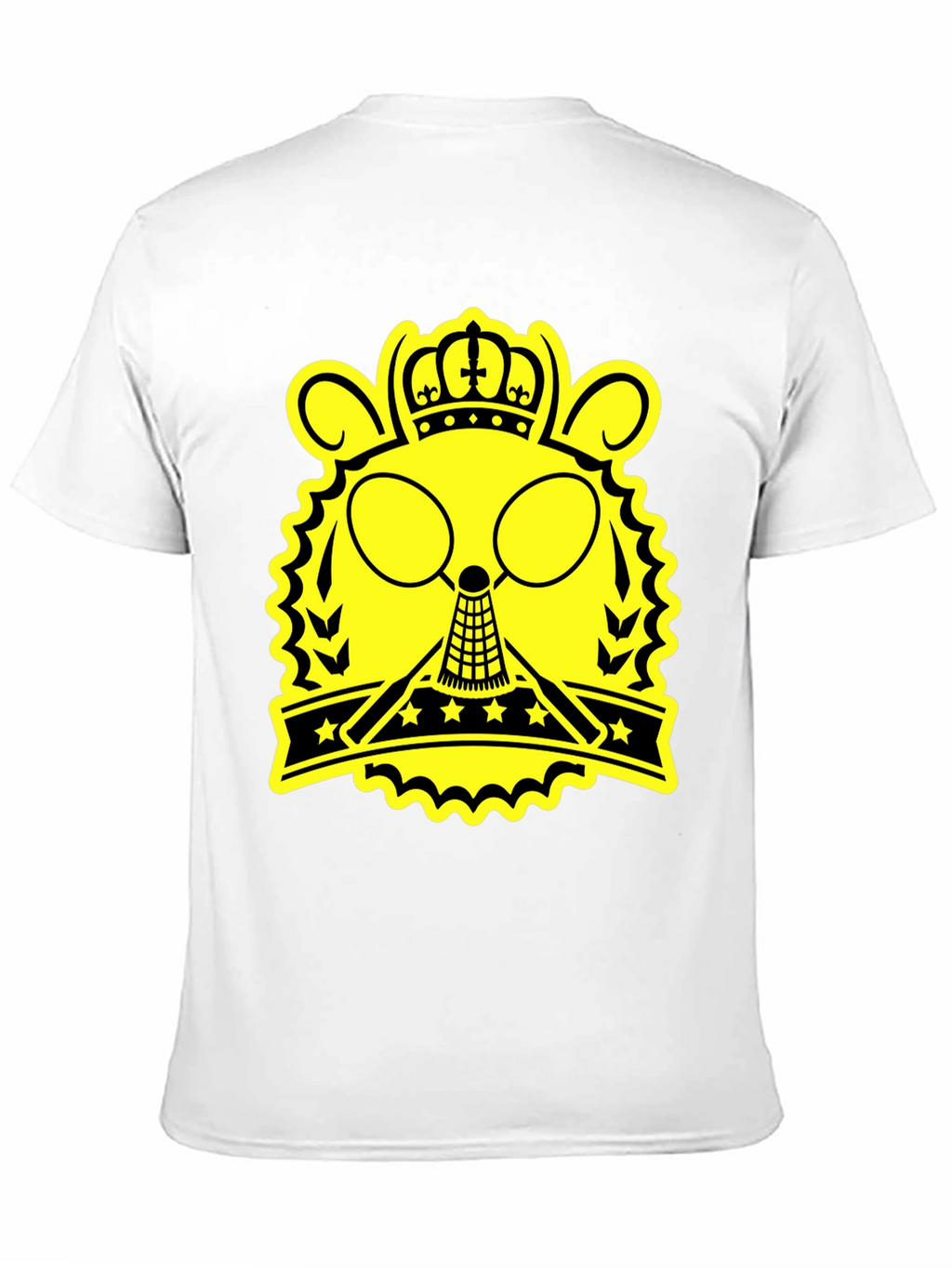 Badminton King Graphic T-Shirt - Black