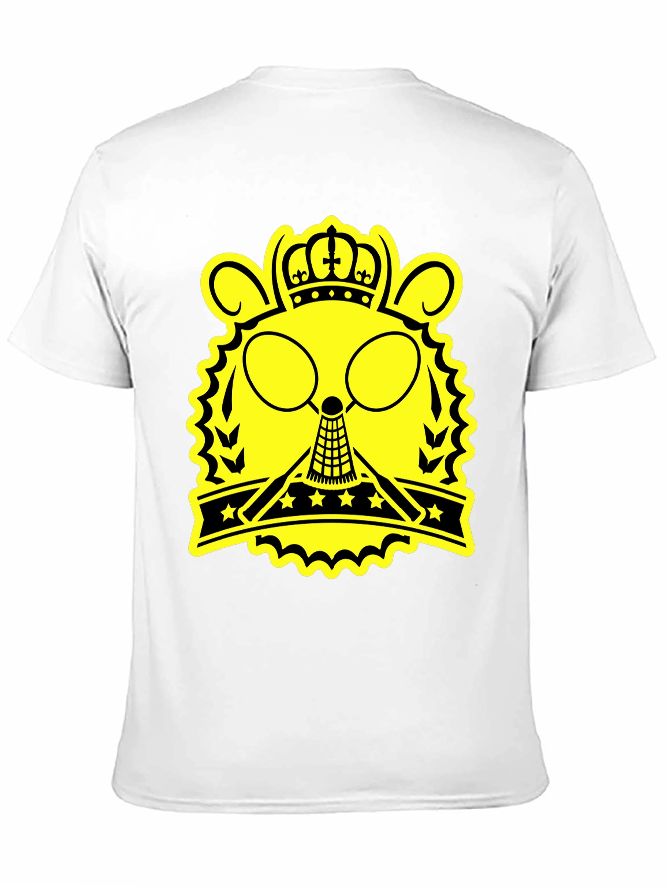 Badminton King Graphic T-Shirt - Black
