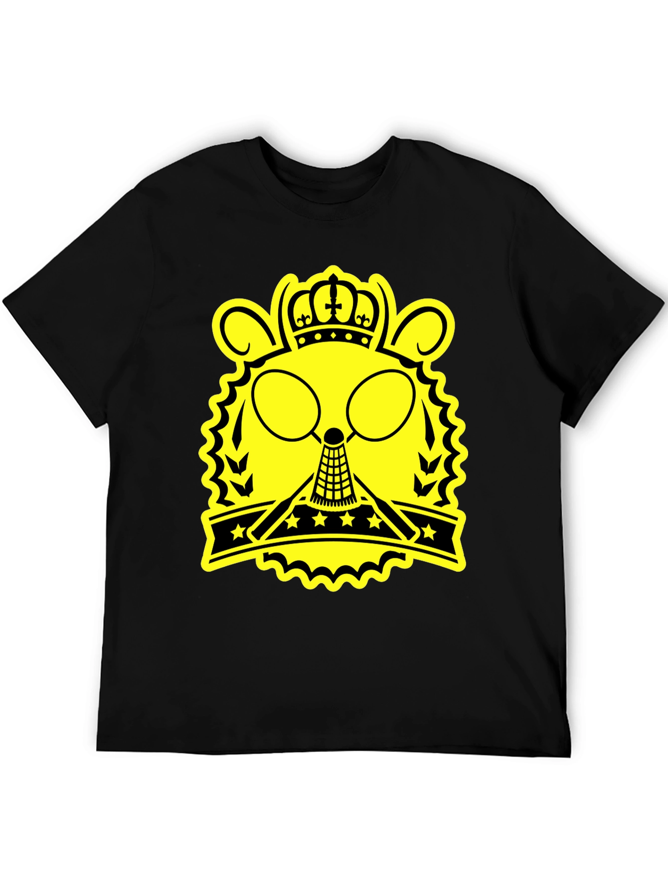 Badminton King Graphic T-Shirt - Black