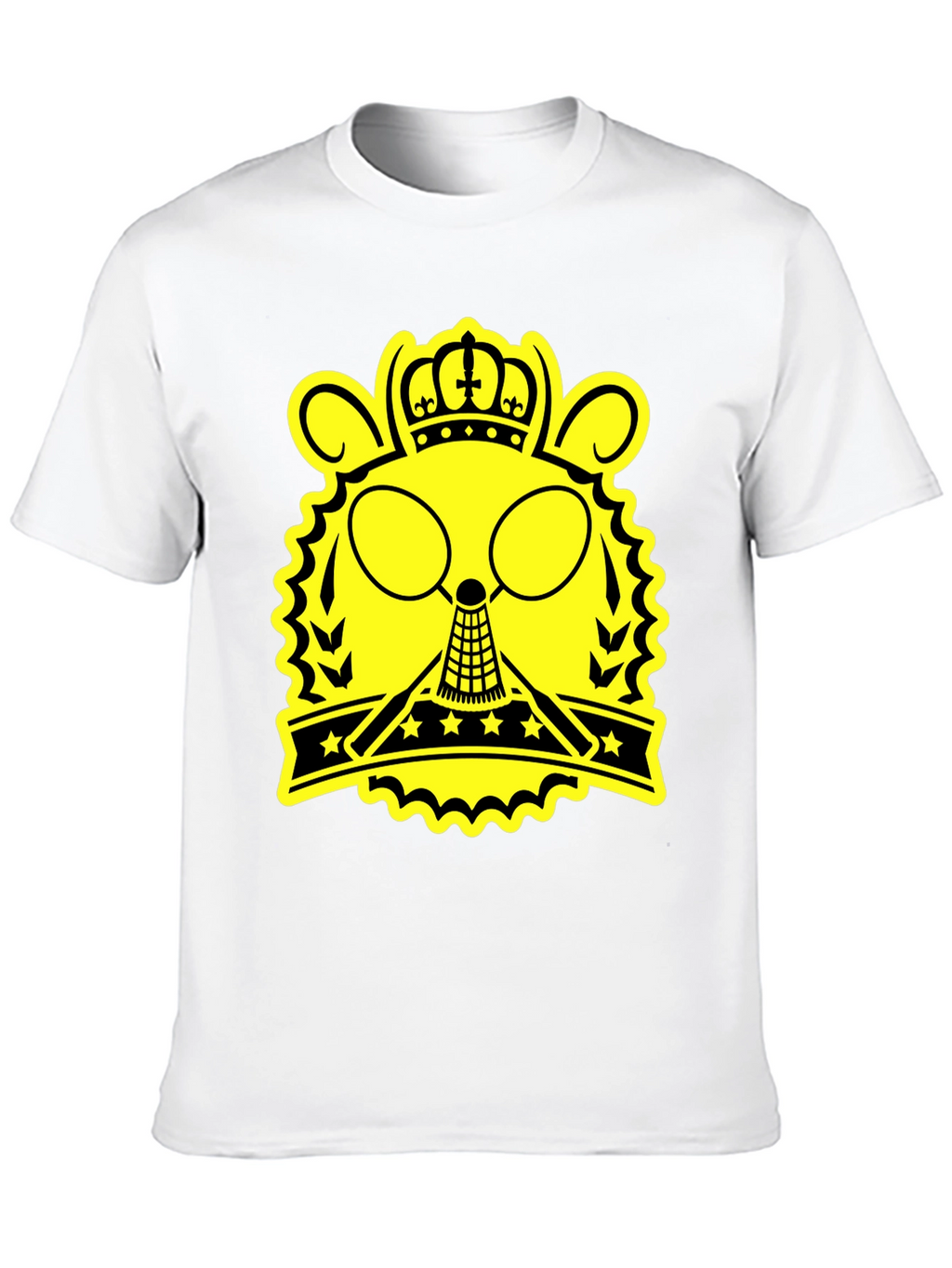 Badminton King Graphic T-Shirt - Black