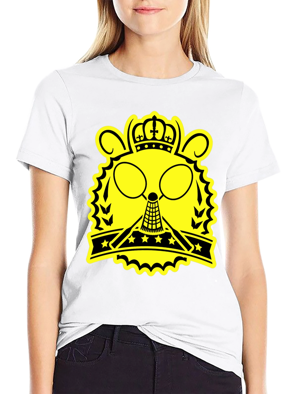 Badminton King Graphic T-Shirt - Black