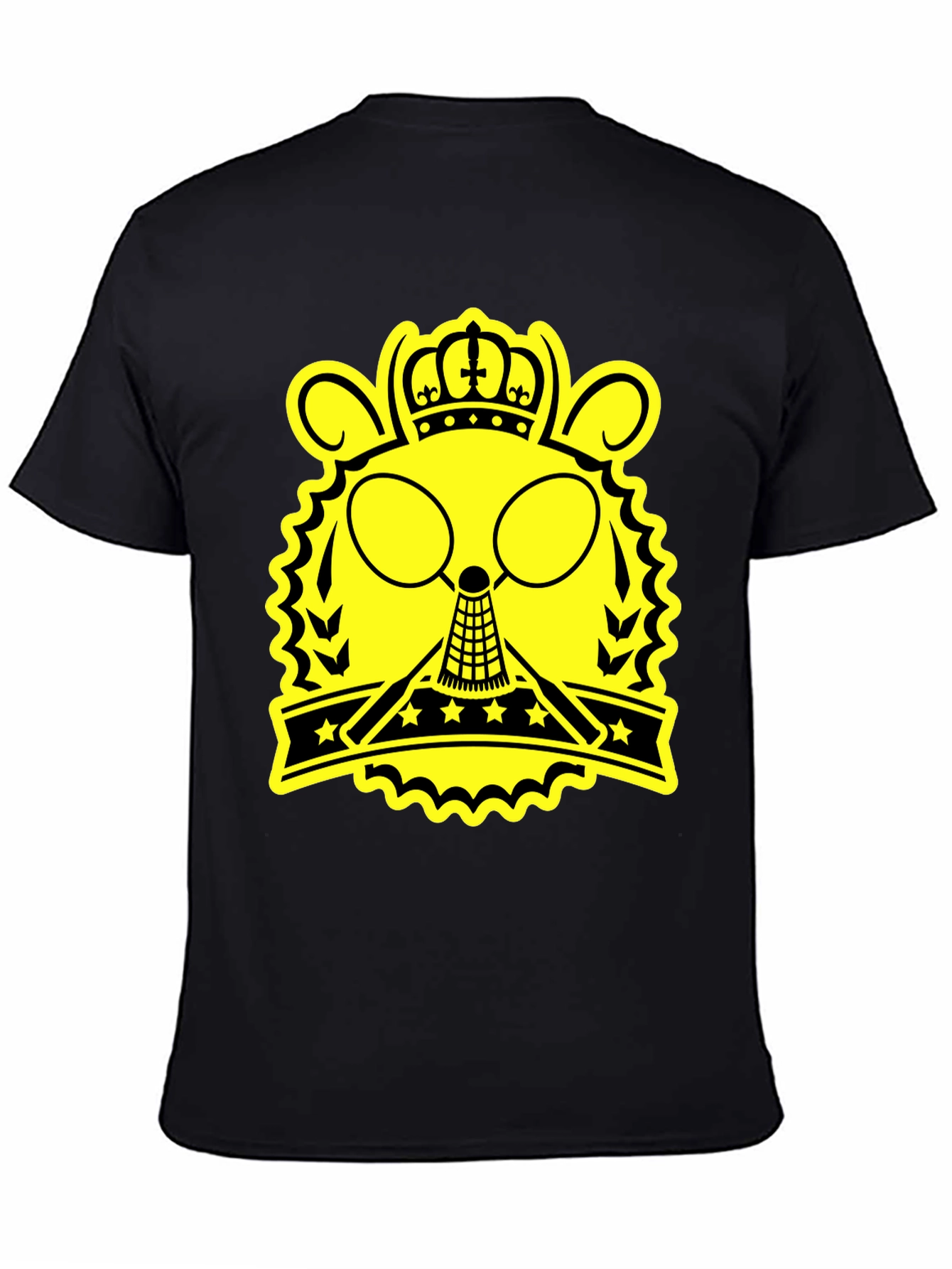 Badminton King Graphic T-Shirt - Black