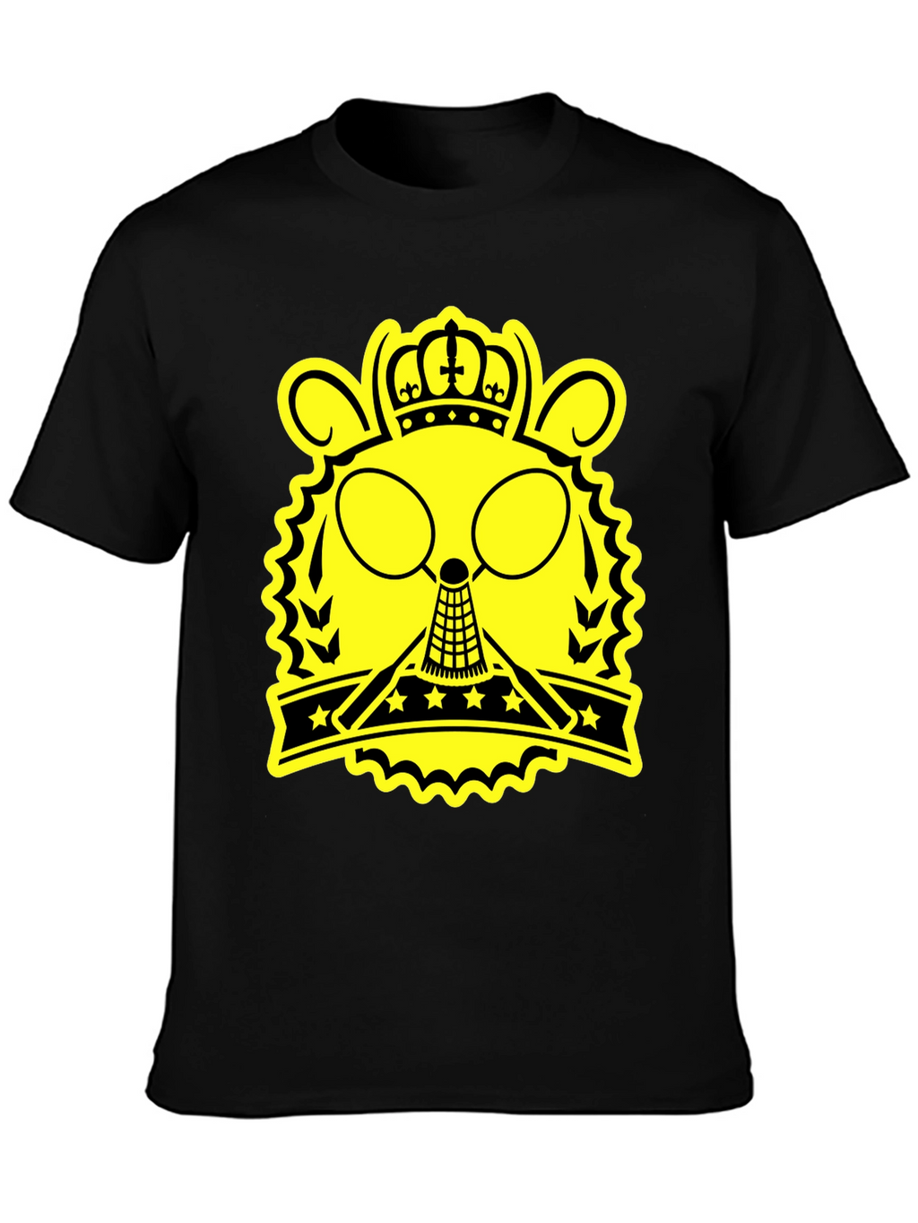Badminton King Graphic T-Shirt - Black